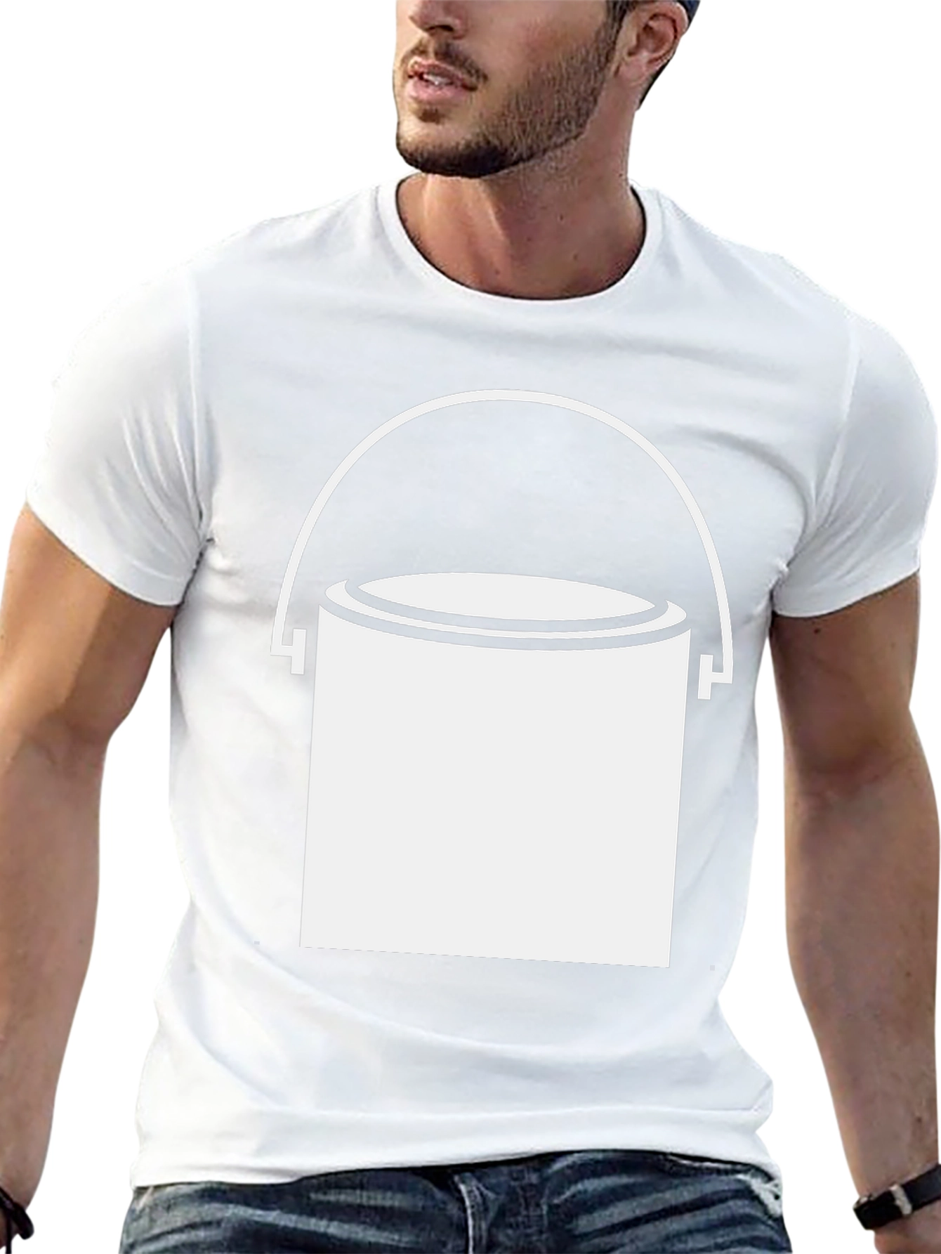 Paint Bucket Graphic Tee - Cool DIY Shirt