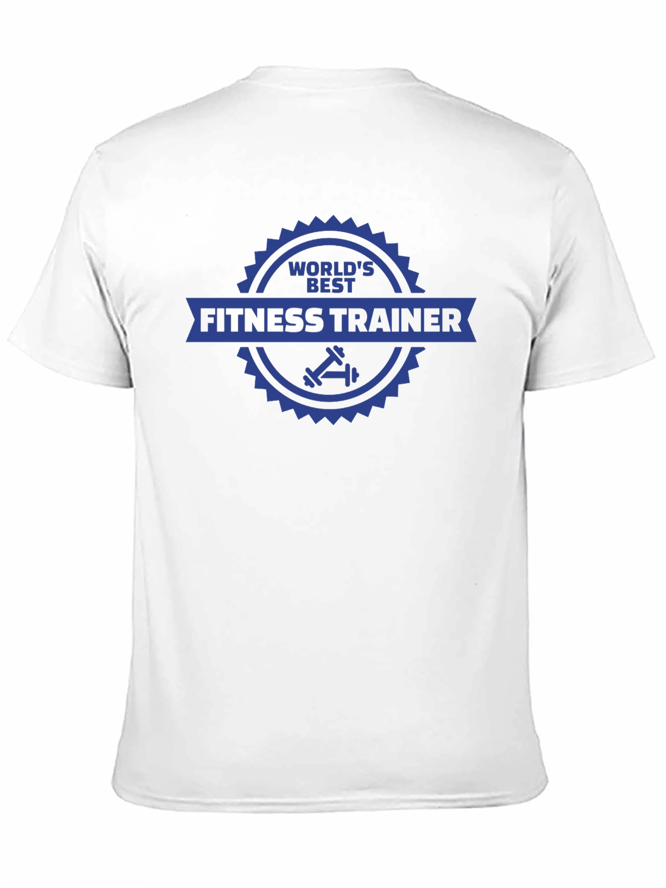 Worlds Best Fitness Trainer Black T-Shirt