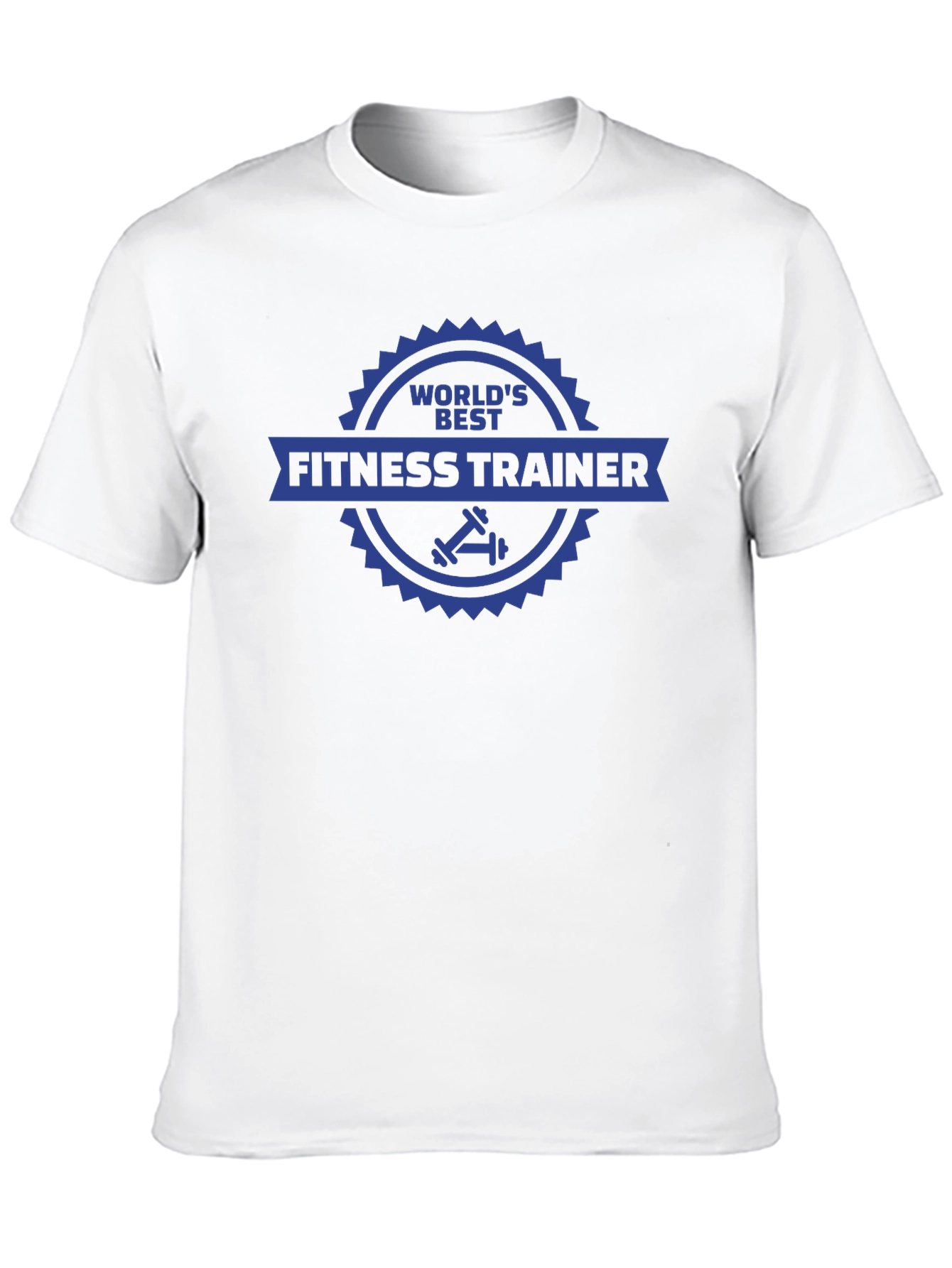 Worlds Best Fitness Trainer Black T-Shirt