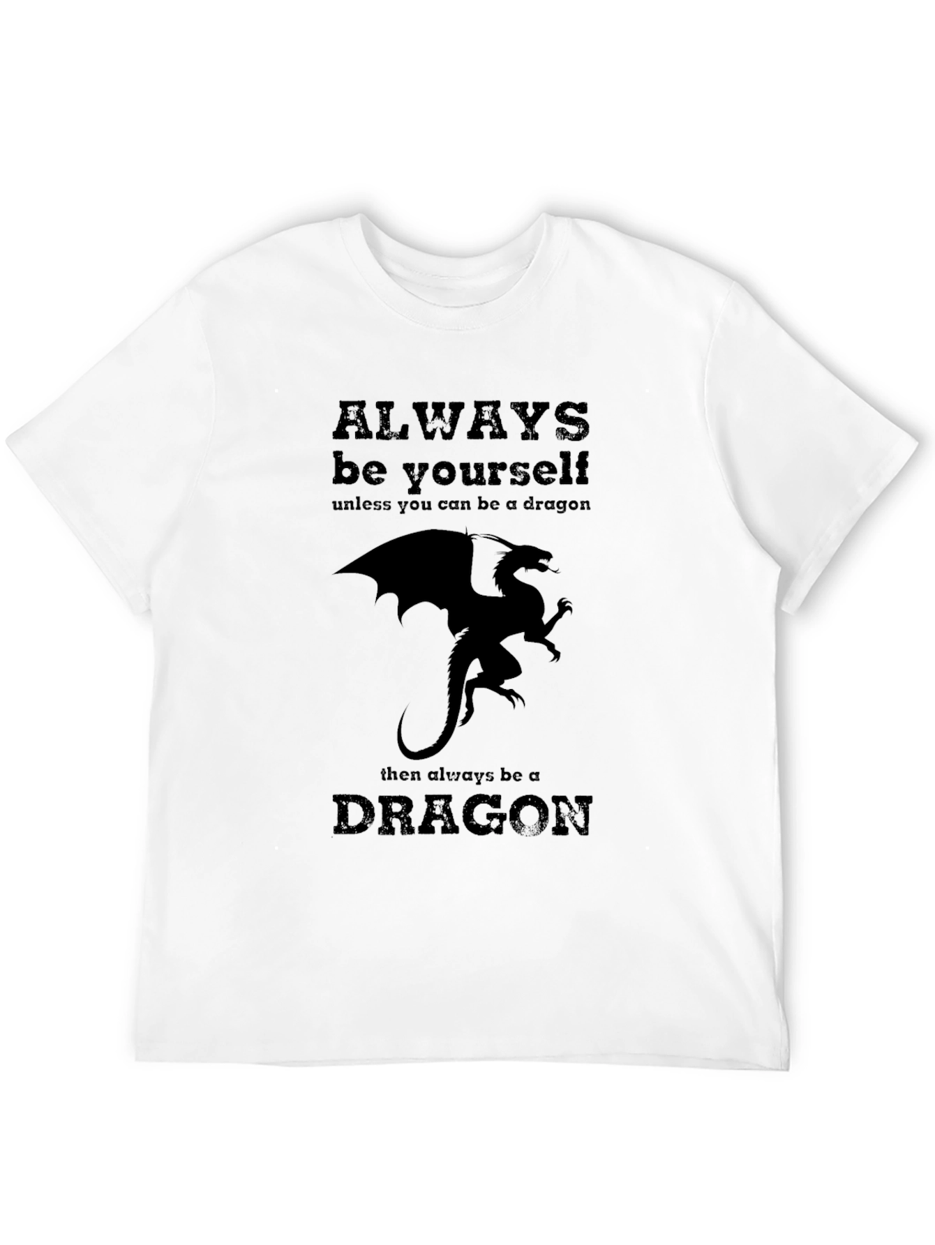 Dragon Graphic T-Shirt - Be Yourself