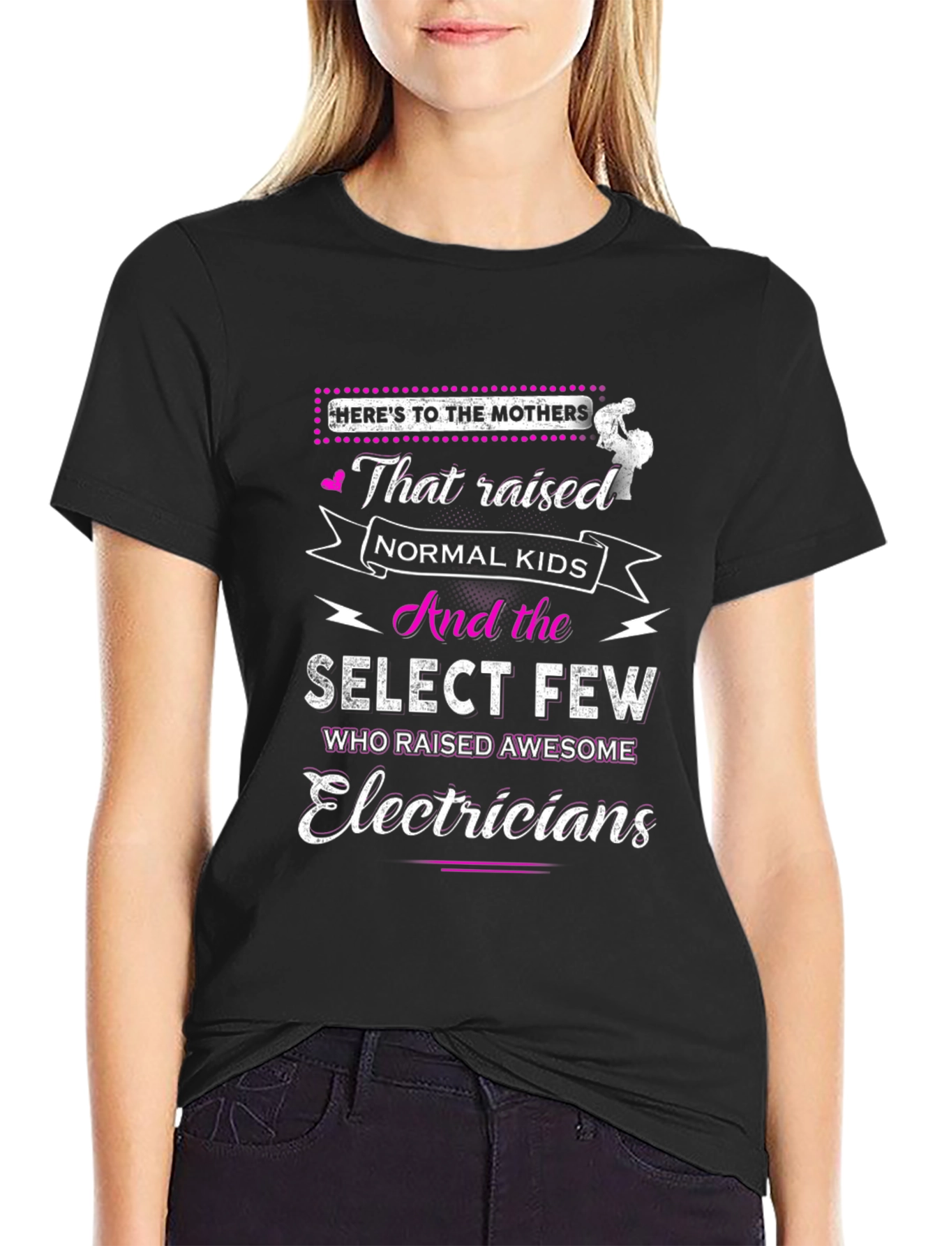 Electricians Mothers T-Shirt