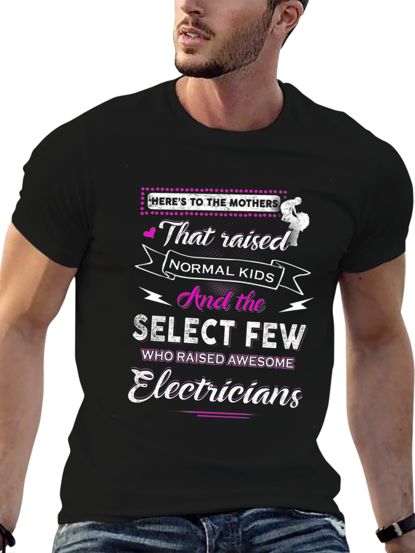 Electricians Mothers T-Shirt