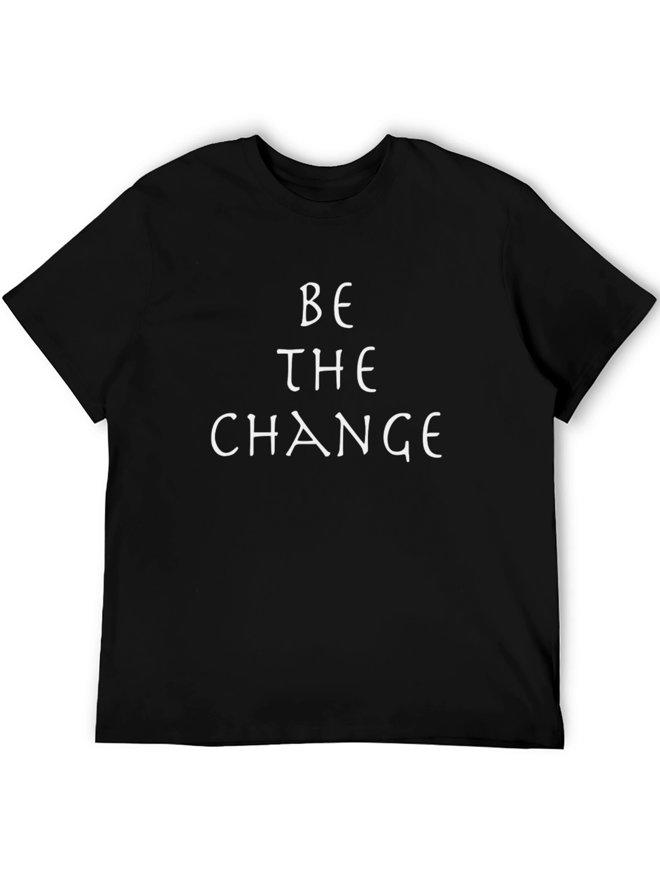 Be the Change Graphic T-Shirt - Inspirational Tee
