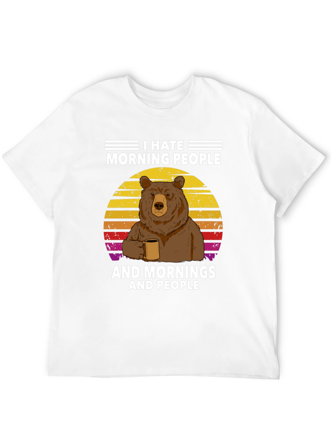 I Hate Morning People Graphic Tee