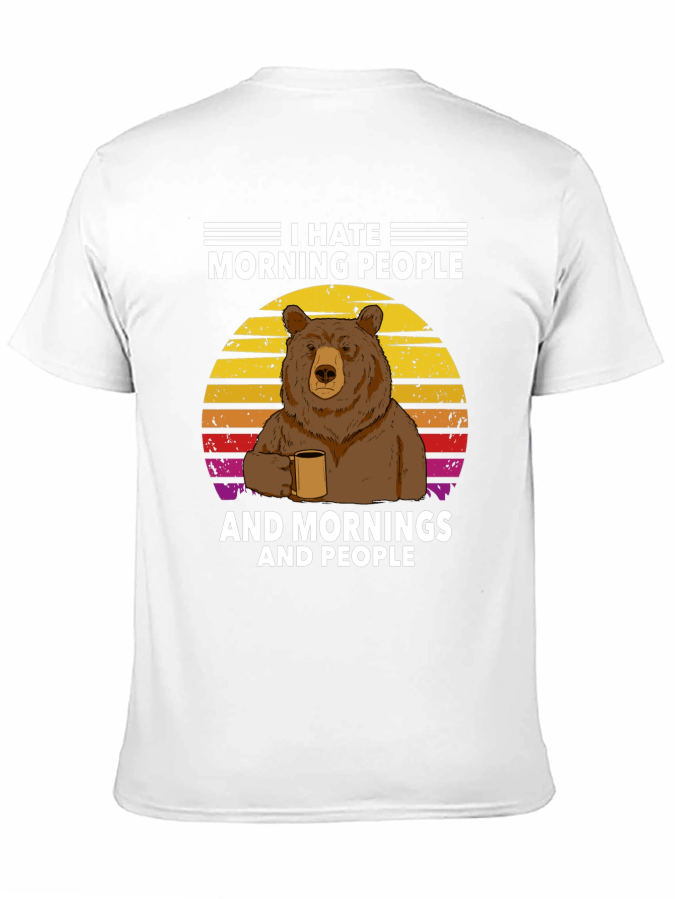 I Hate Morning People Graphic Tee