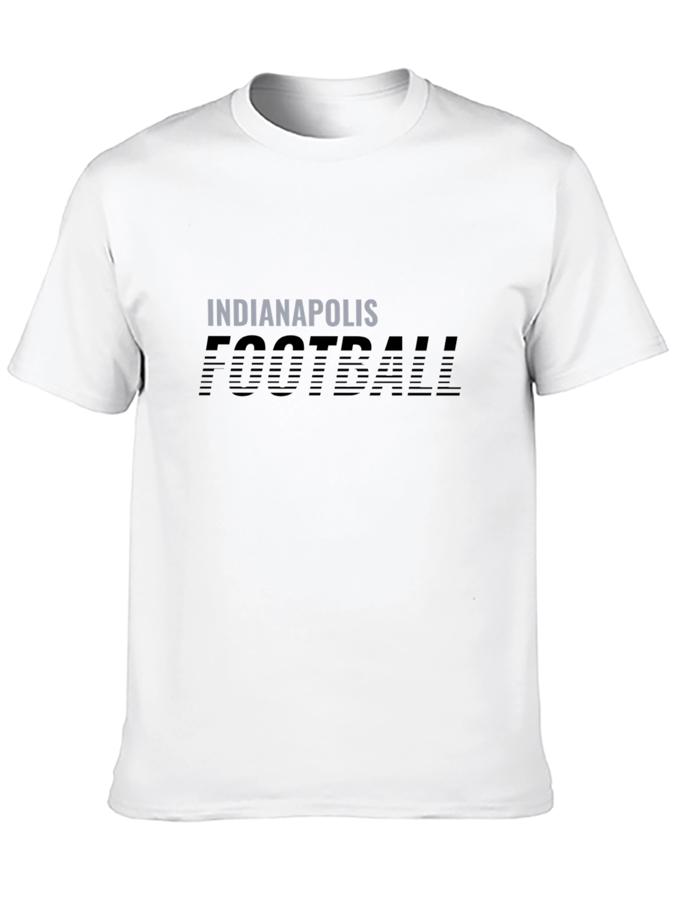 Indianapolis Football Black Graphic T-Shirt