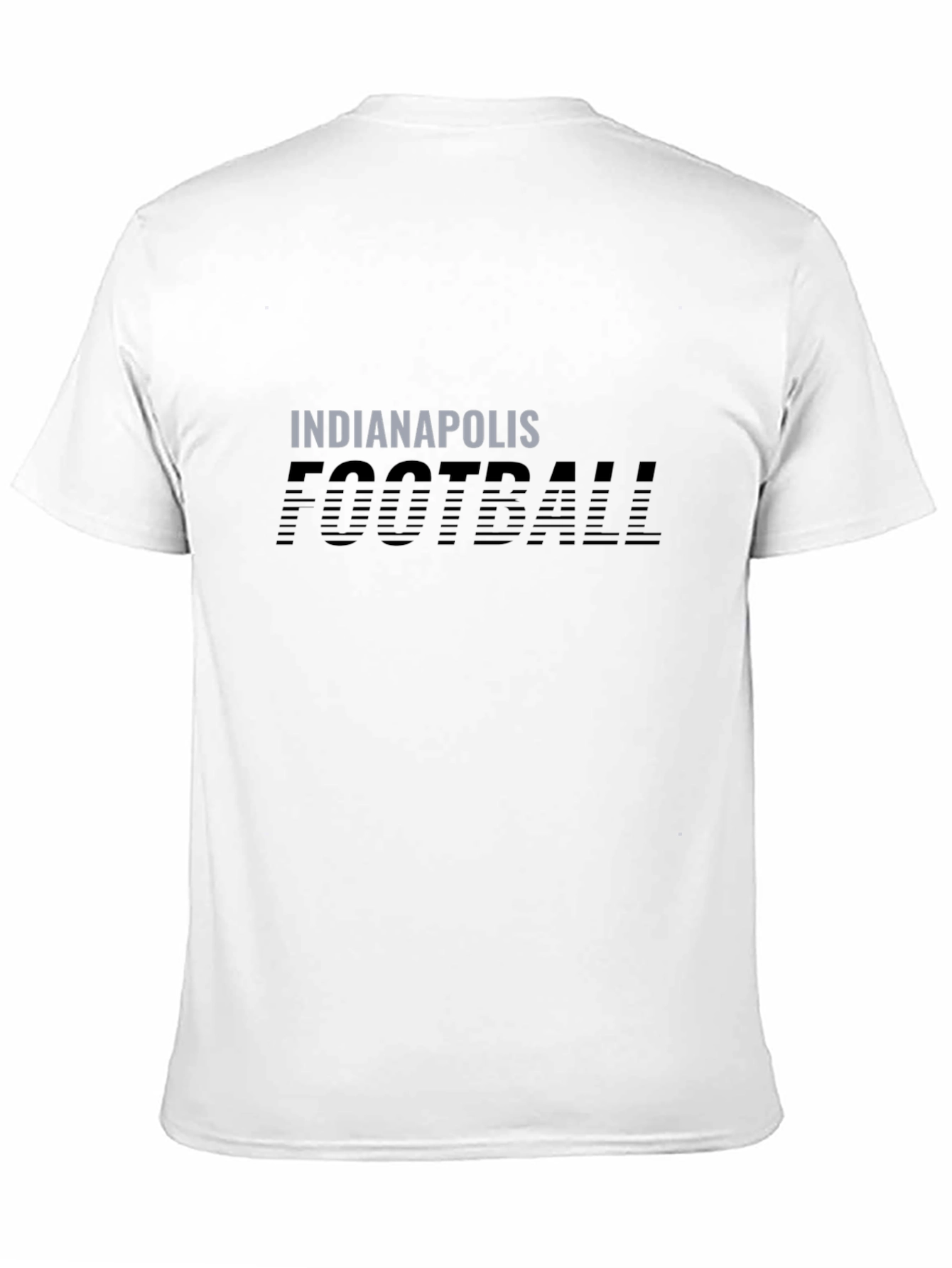 Indianapolis Football Black Graphic T-Shirt
