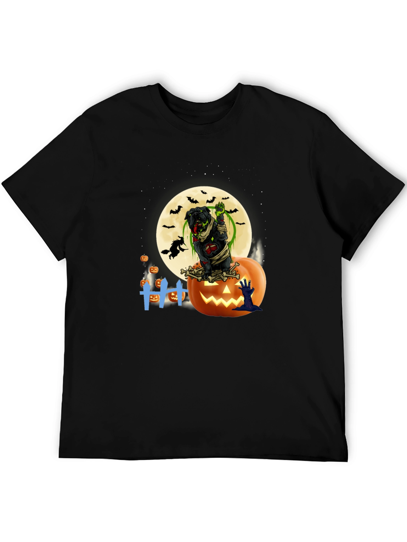 Halloween Zombie Dog T-Shirt
