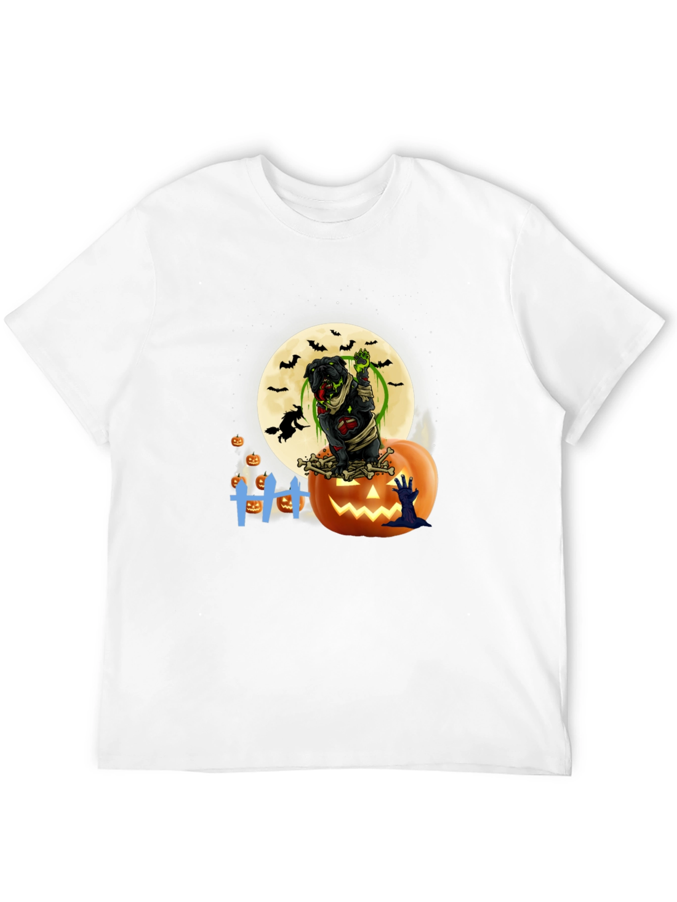 Halloween Zombie Dog T-Shirt