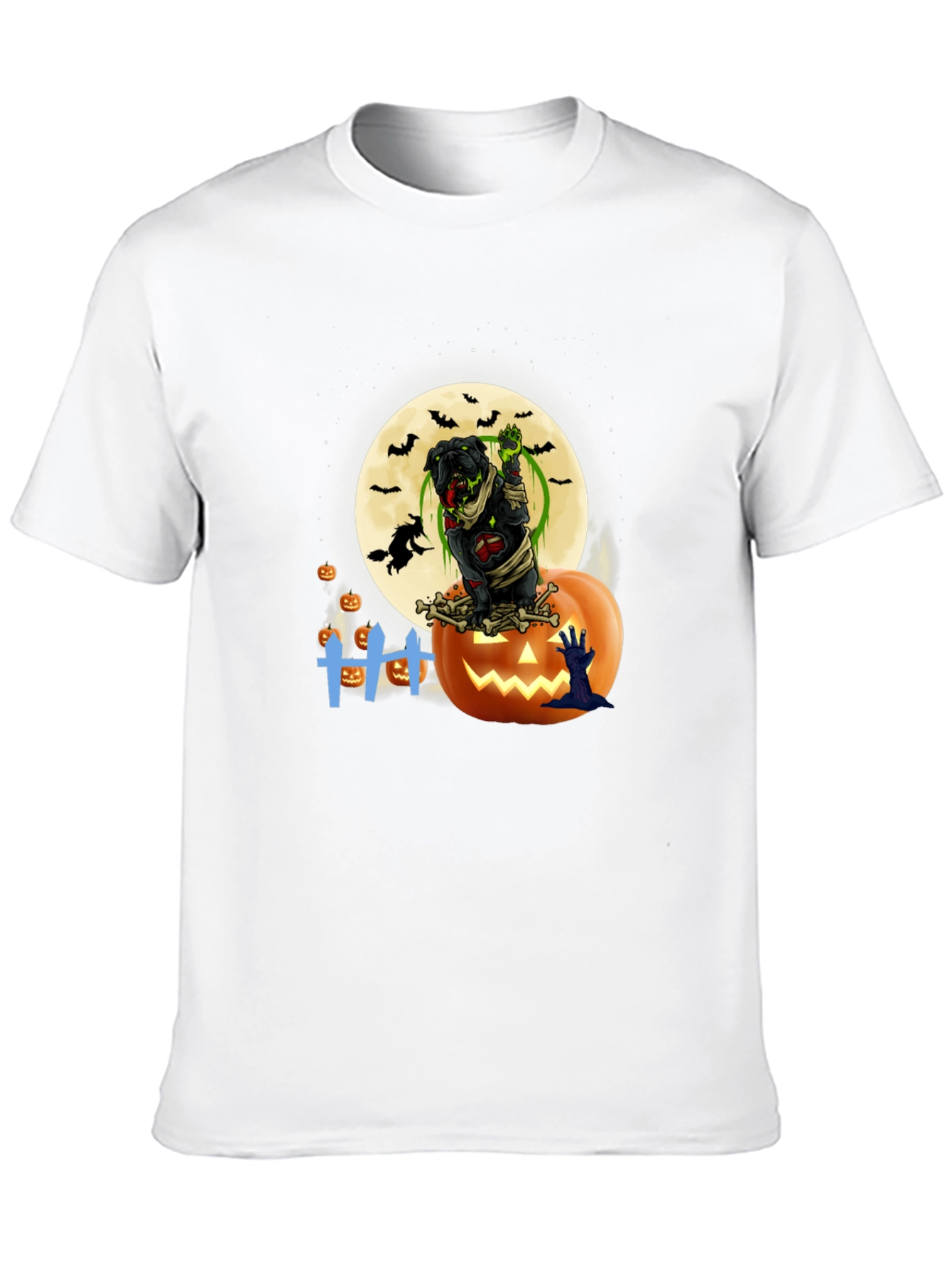 Halloween Zombie Dog T-Shirt