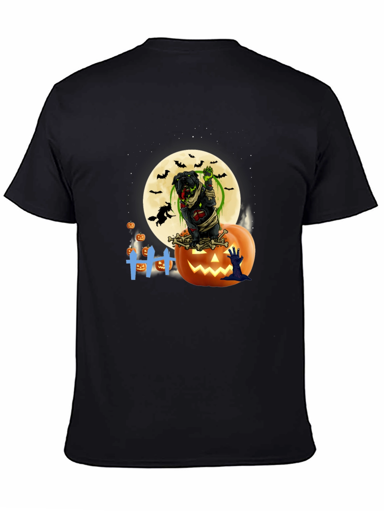 Halloween Zombie Dog T-Shirt