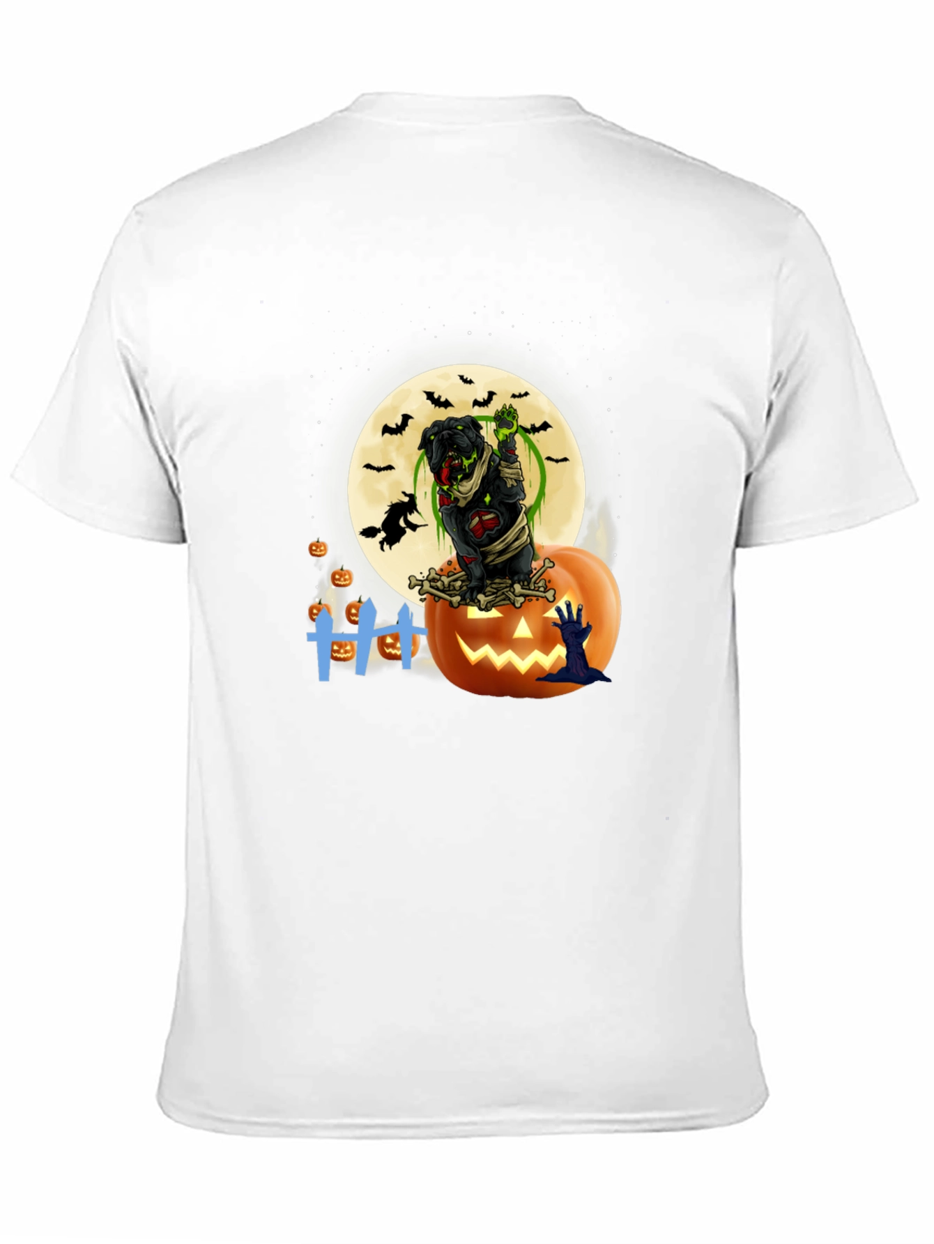 Halloween Zombie Dog T-Shirt