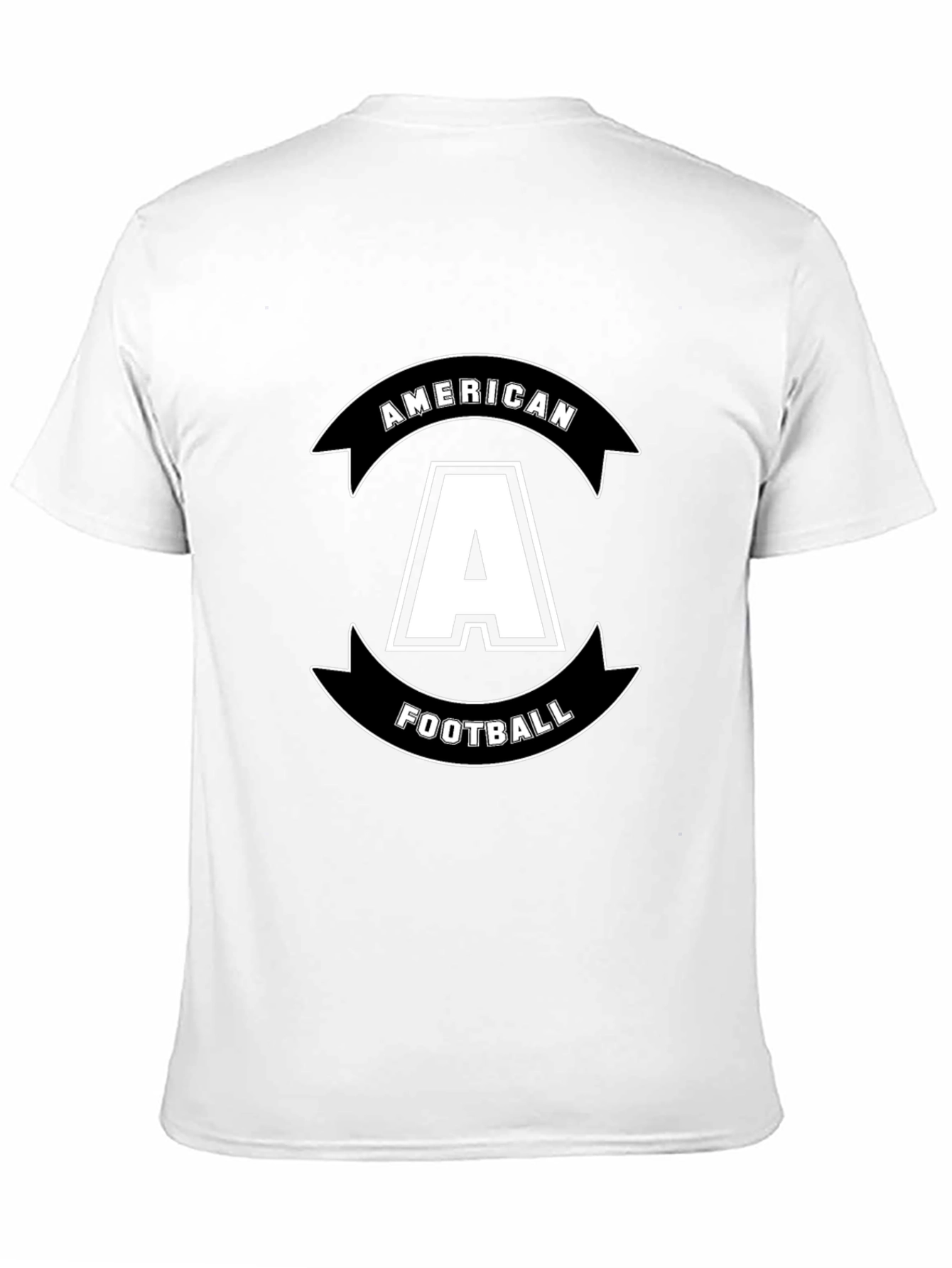 American Football A Black T-Shirt