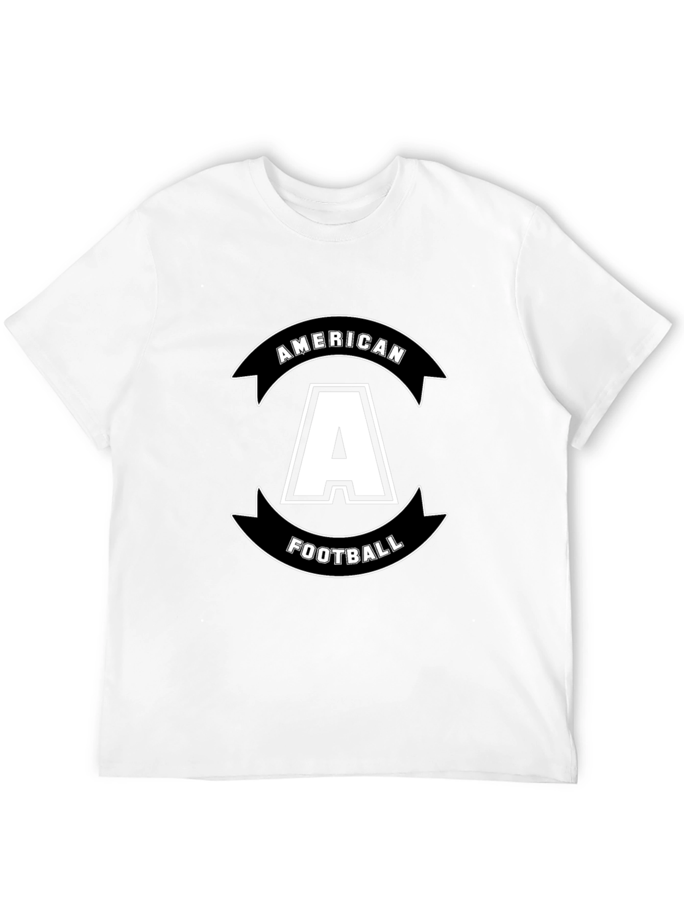 American Football A Black T-Shirt