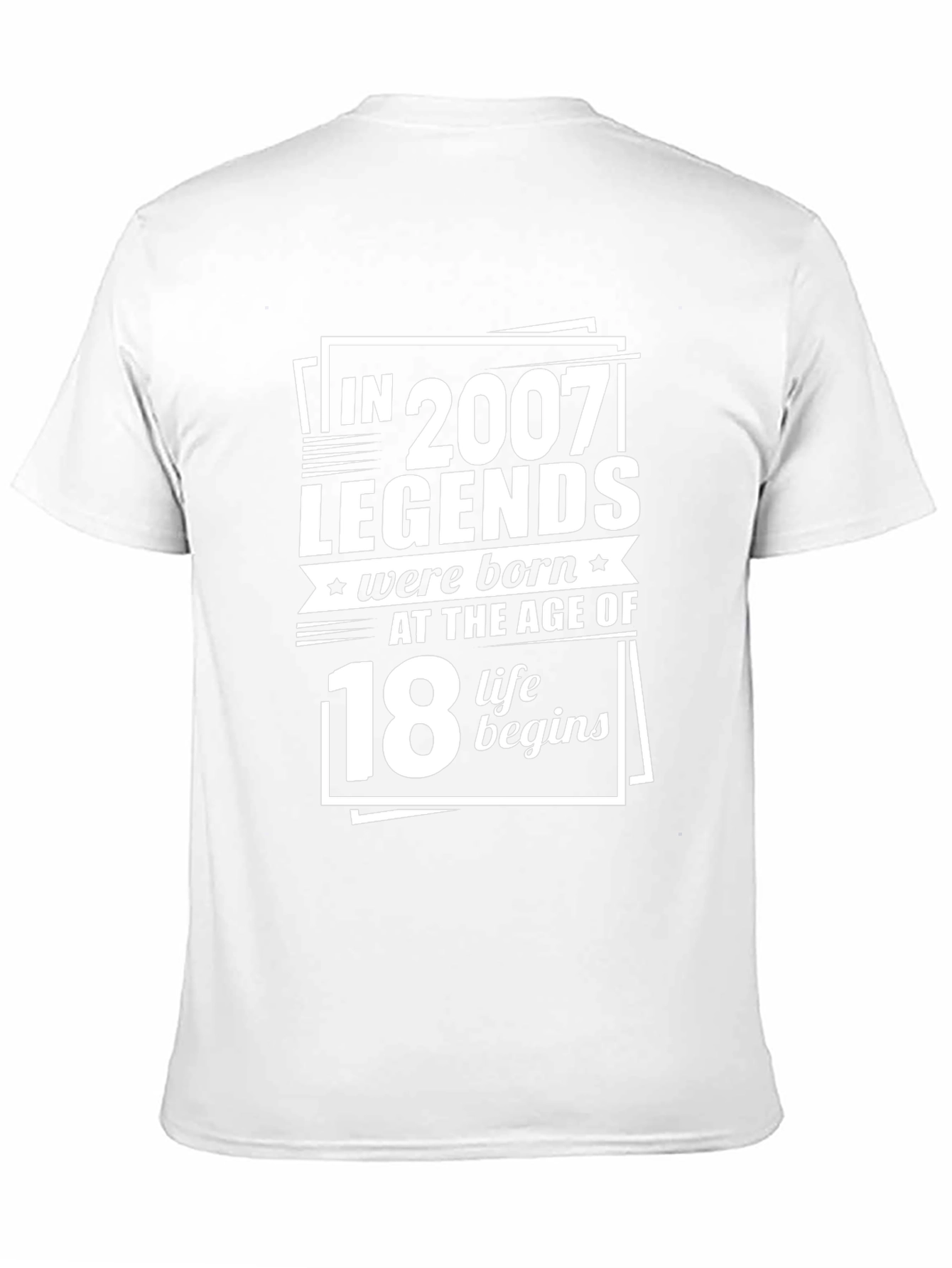 Legends Born in 2007 T-Shirt