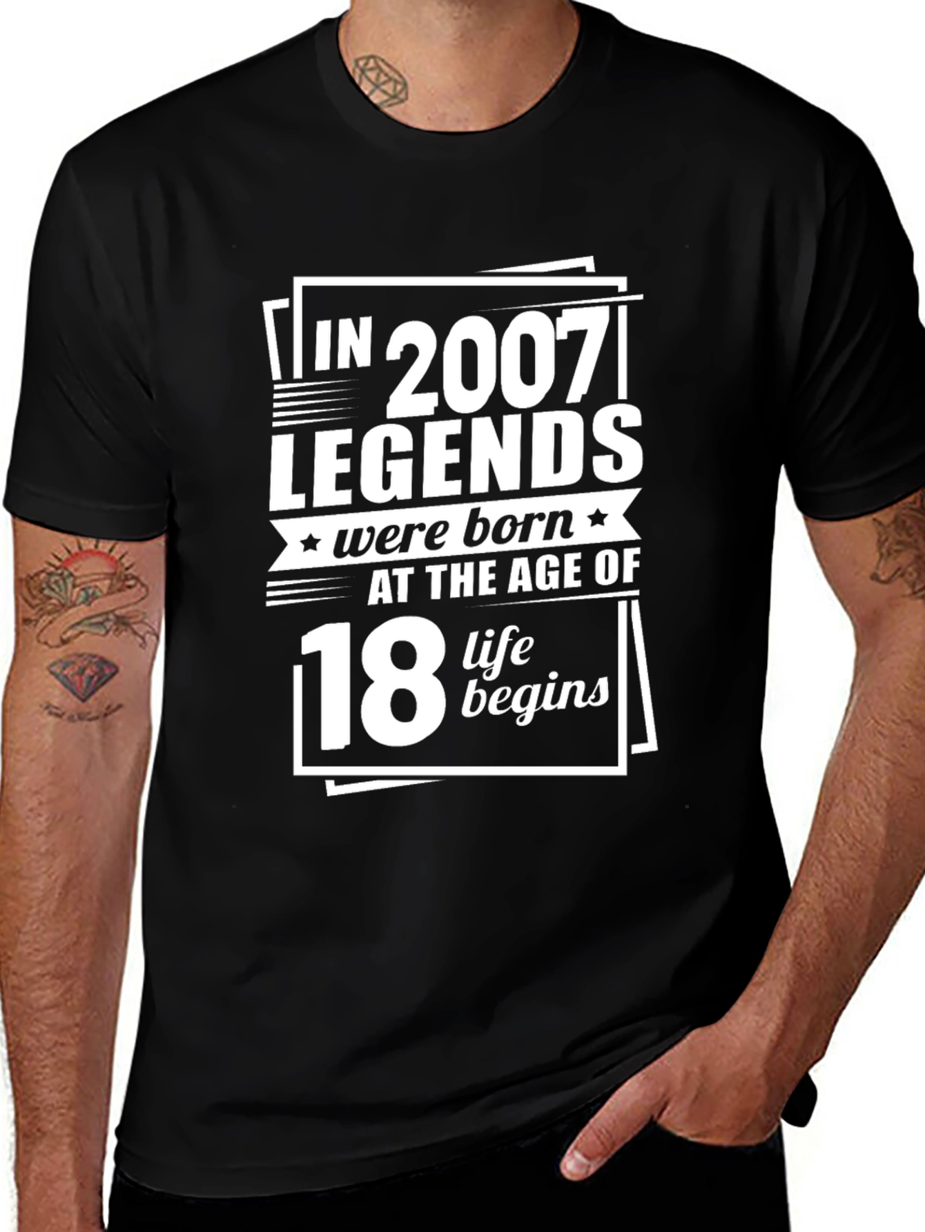 Legends Born in 2007 T-Shirt