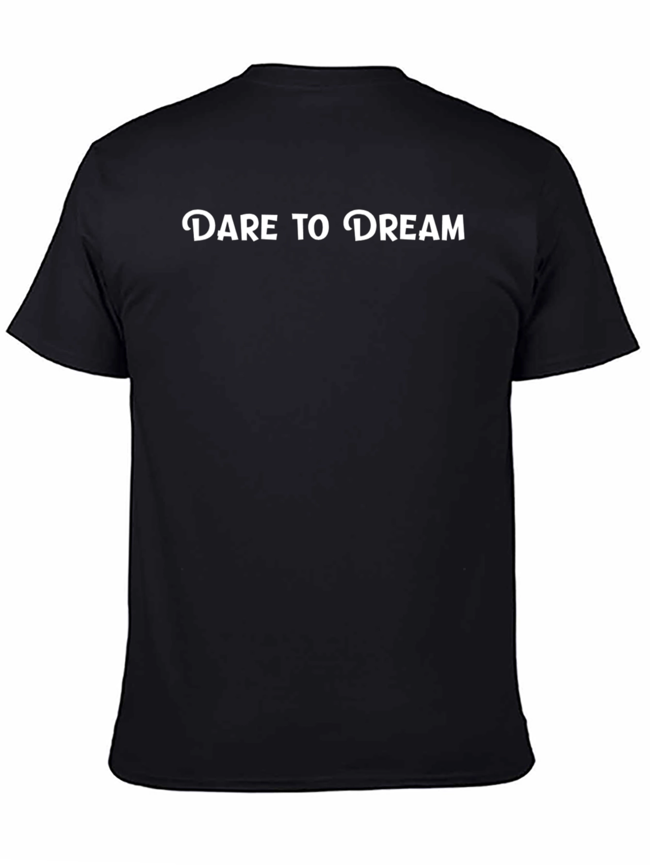 Dare to Dream Black Graphic Tee