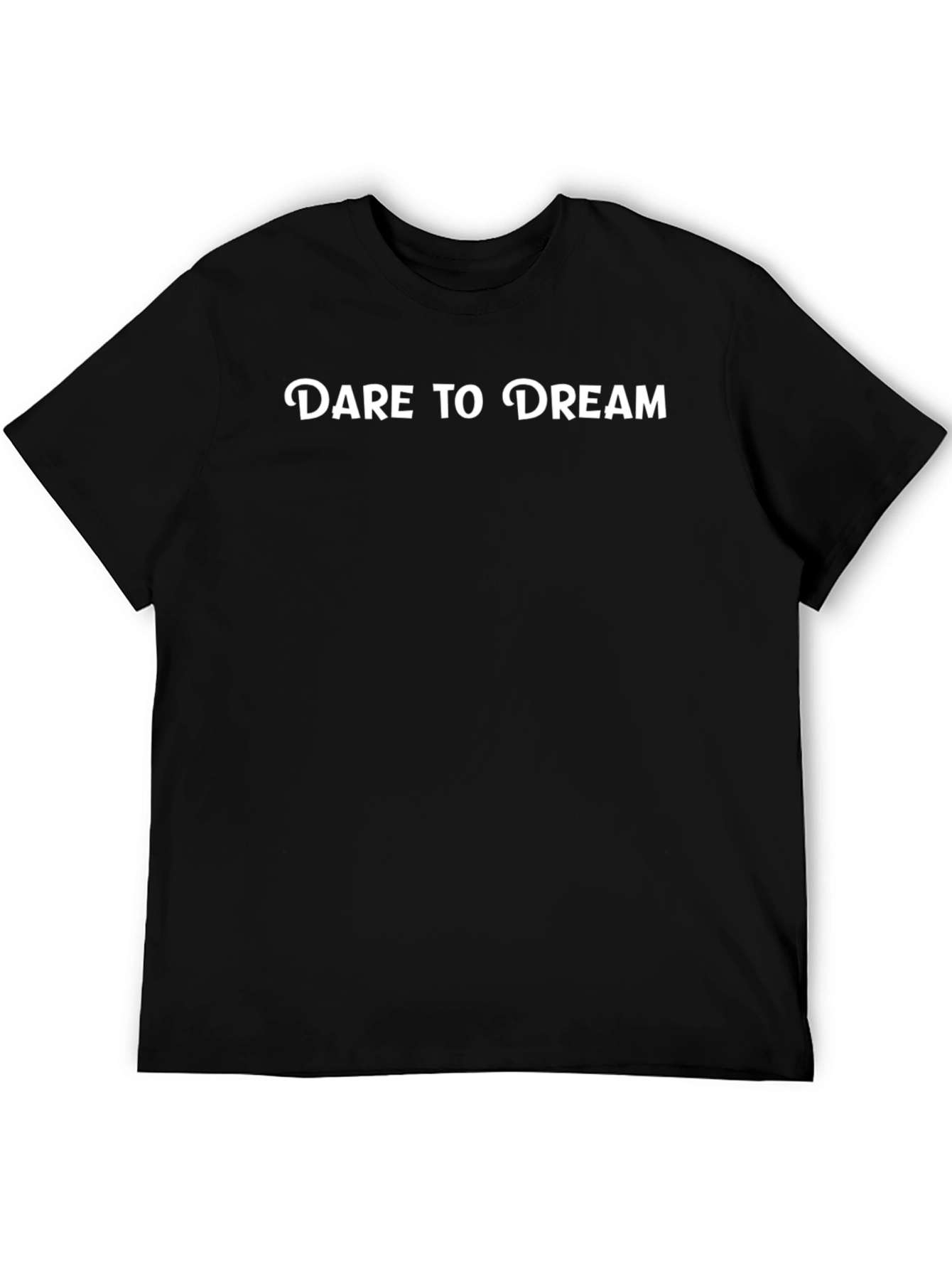 Dare to Dream Black Graphic Tee