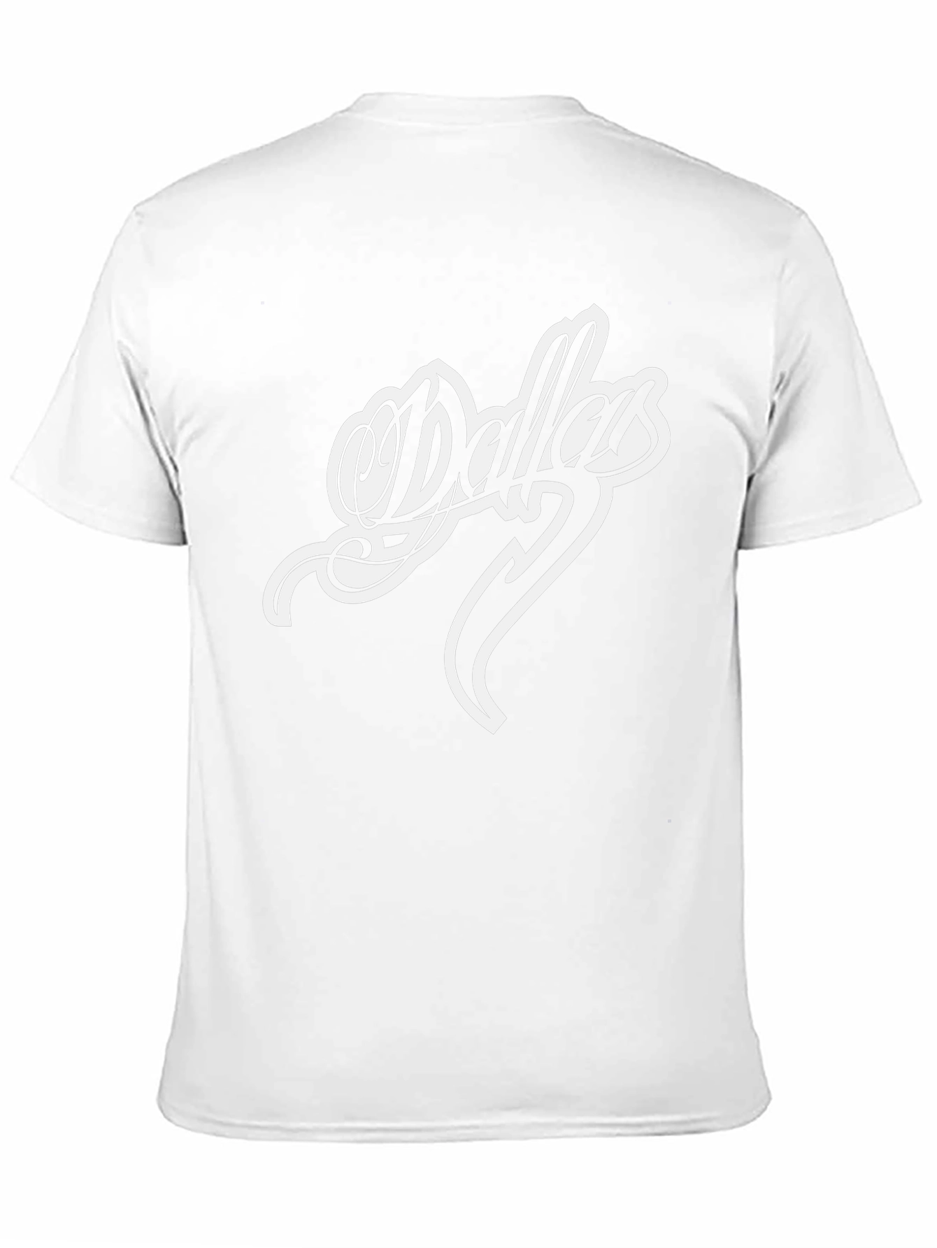 Dallas Graphic T-Shirt - Black Cotton Tee