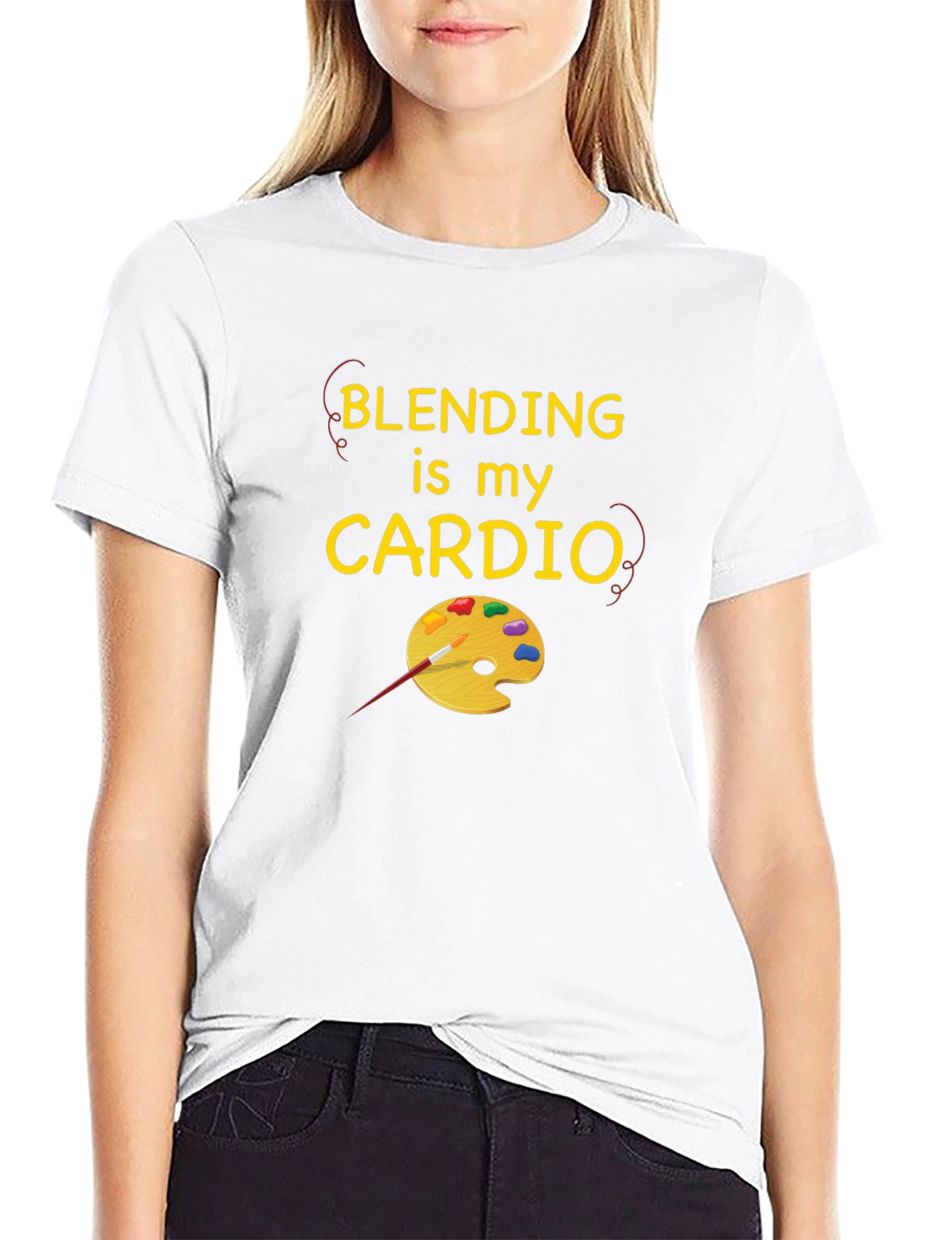 Blending is My Cardio Graphic T-Shirt