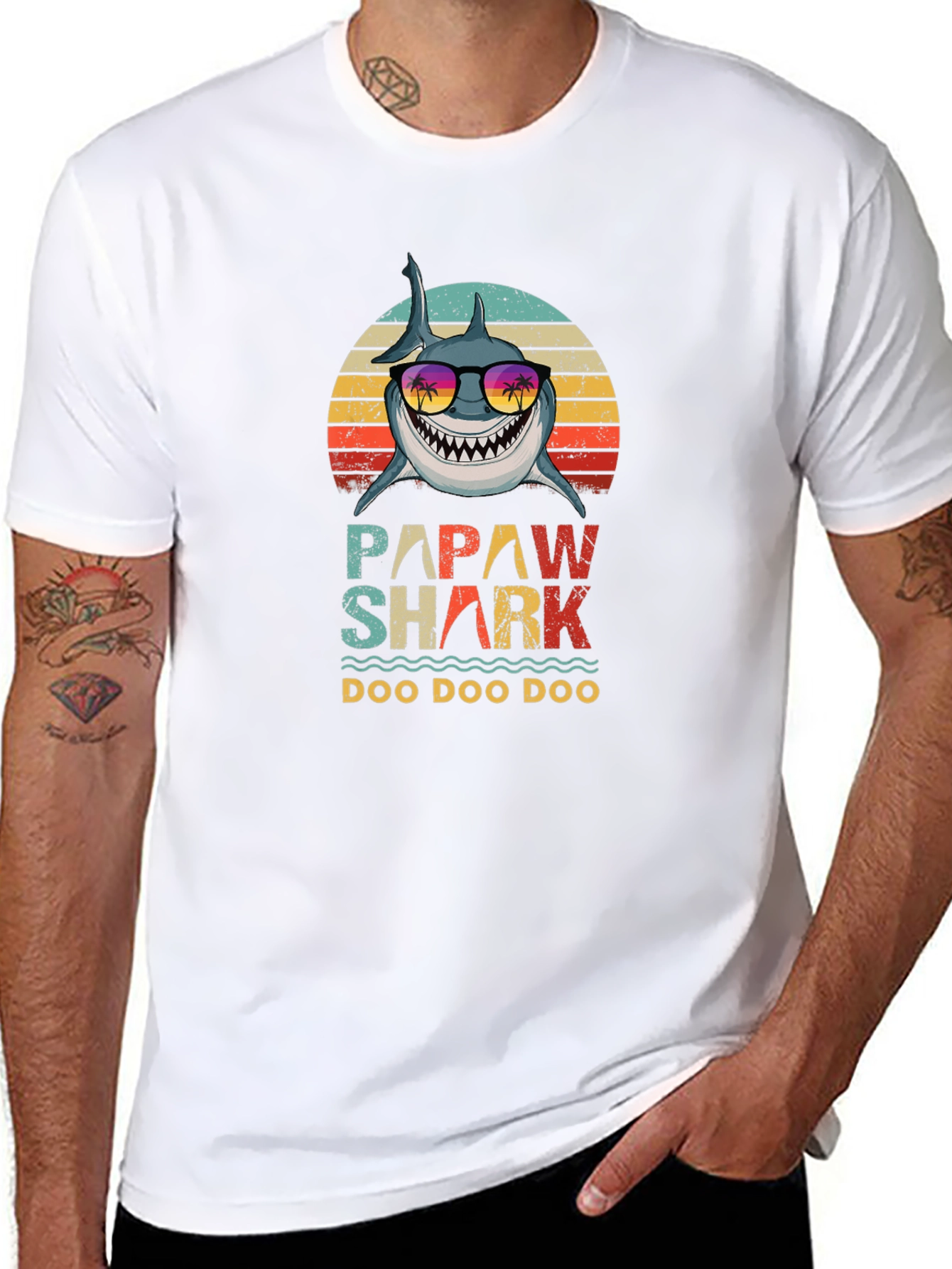 Papaw Shark Doo Doo T-Shirt
