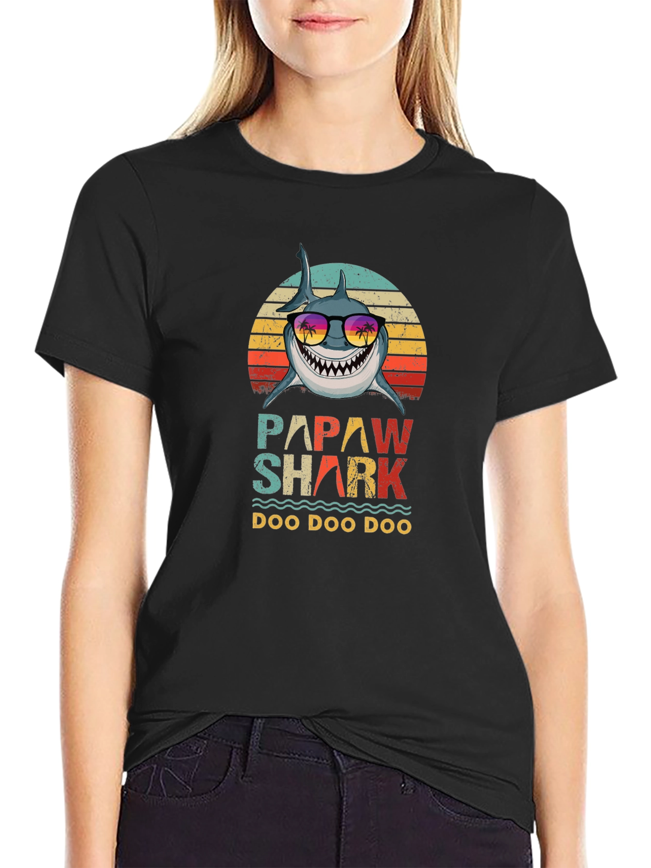 Papaw Shark Doo Doo T-Shirt