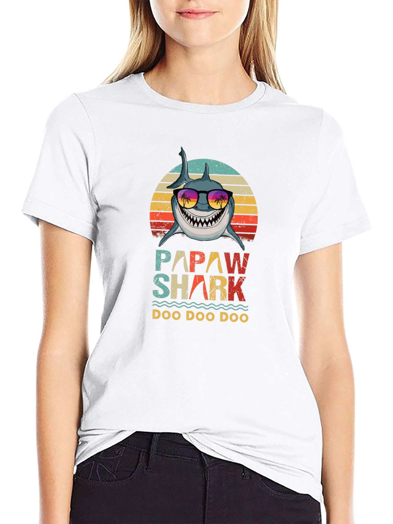 Papaw Shark Doo Doo T-Shirt