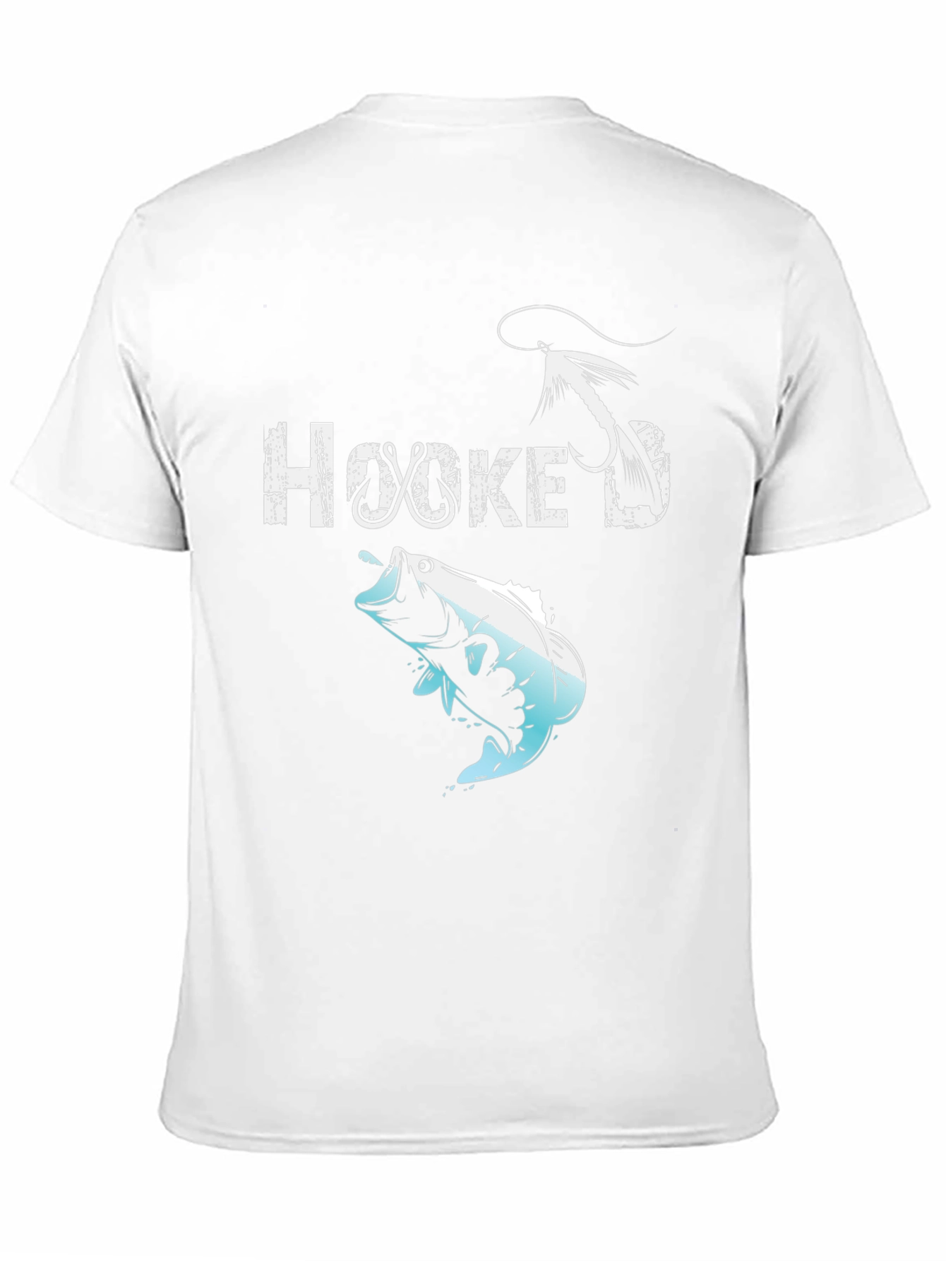Hooked Fishing T-Shirt - Mens Graphic Tee