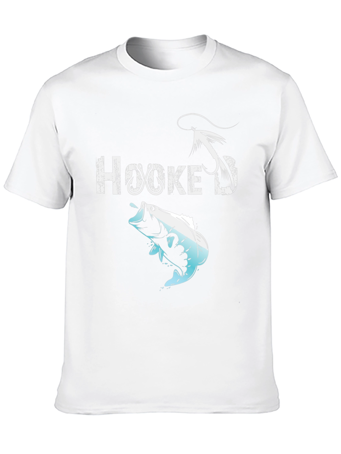 Hooked Fishing T-Shirt - Mens Graphic Tee
