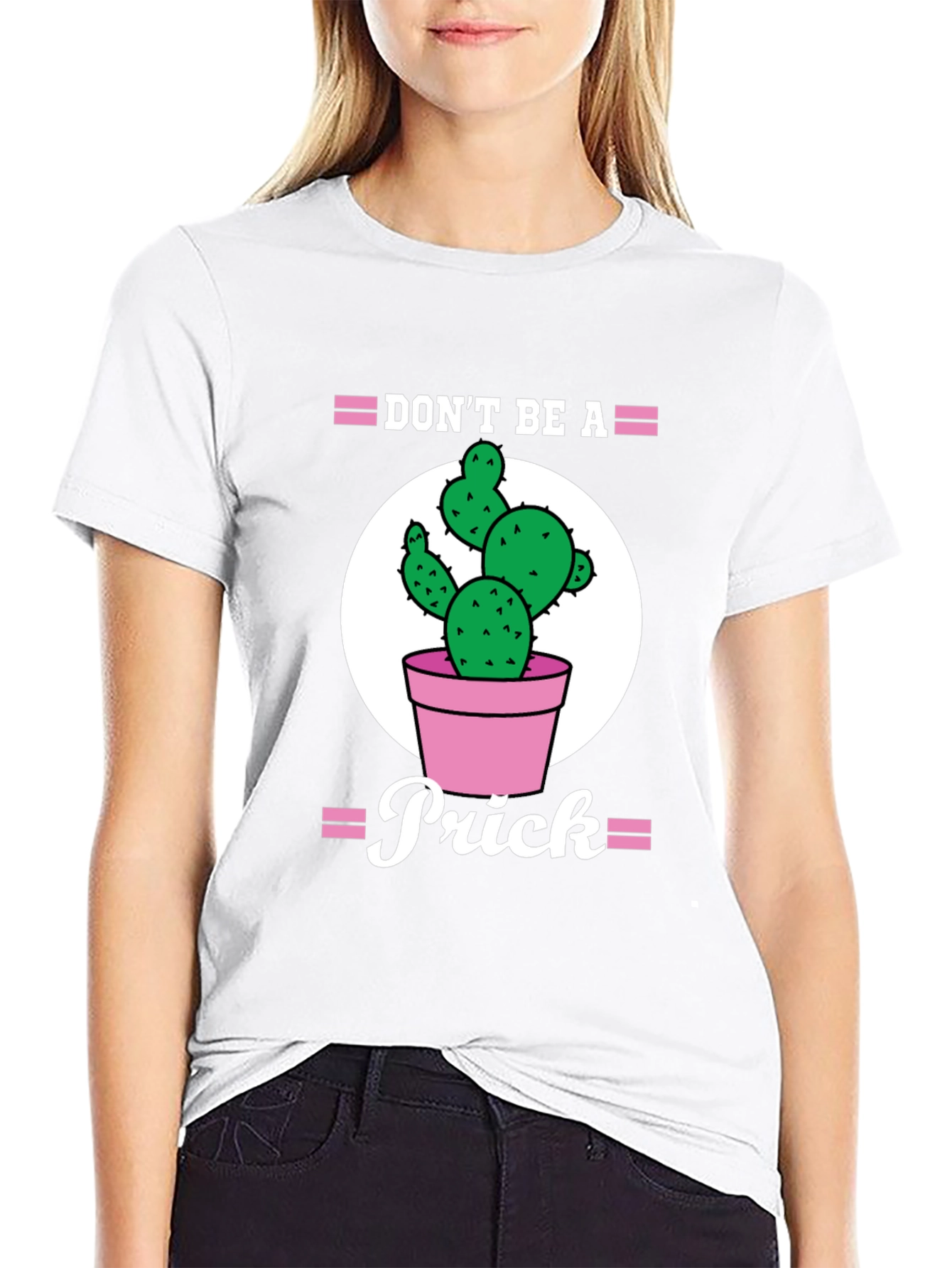 Dont Be A Prick Cactus Graphic Tee