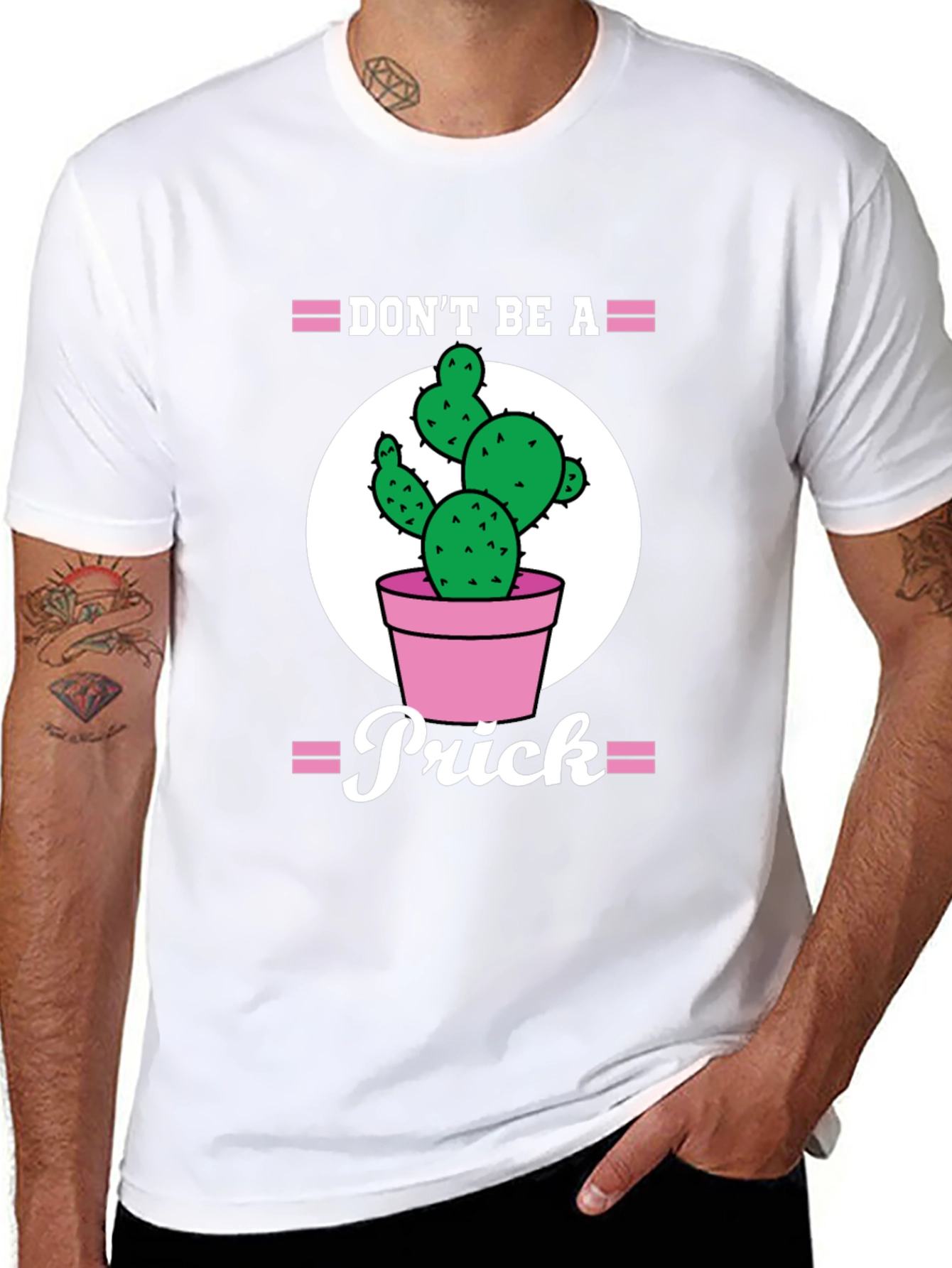 Dont Be A Prick Cactus Graphic Tee