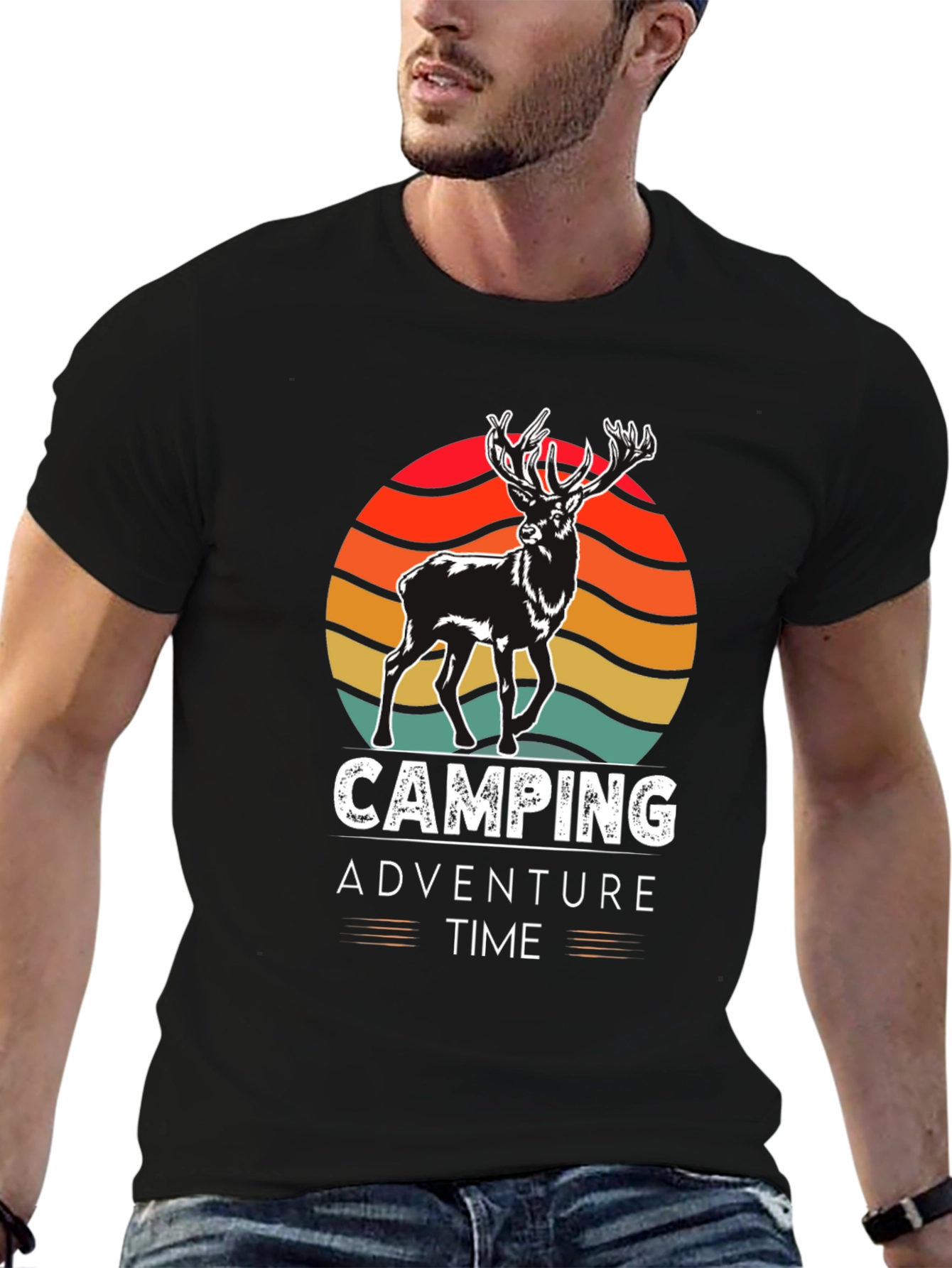Camping Adventure Time Graphic Tee