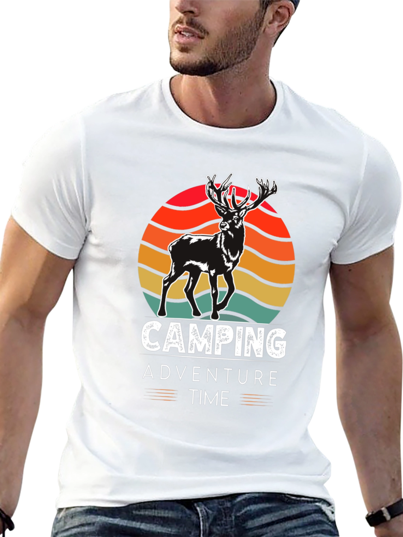 Camping Adventure Time Graphic Tee