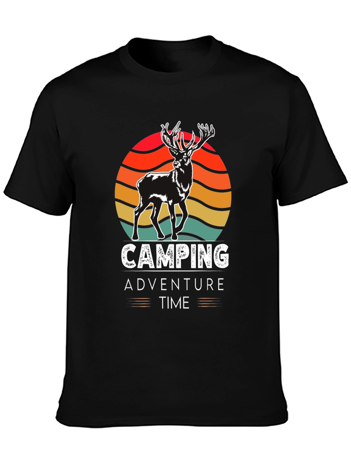 Camping Adventure Time Graphic Tee