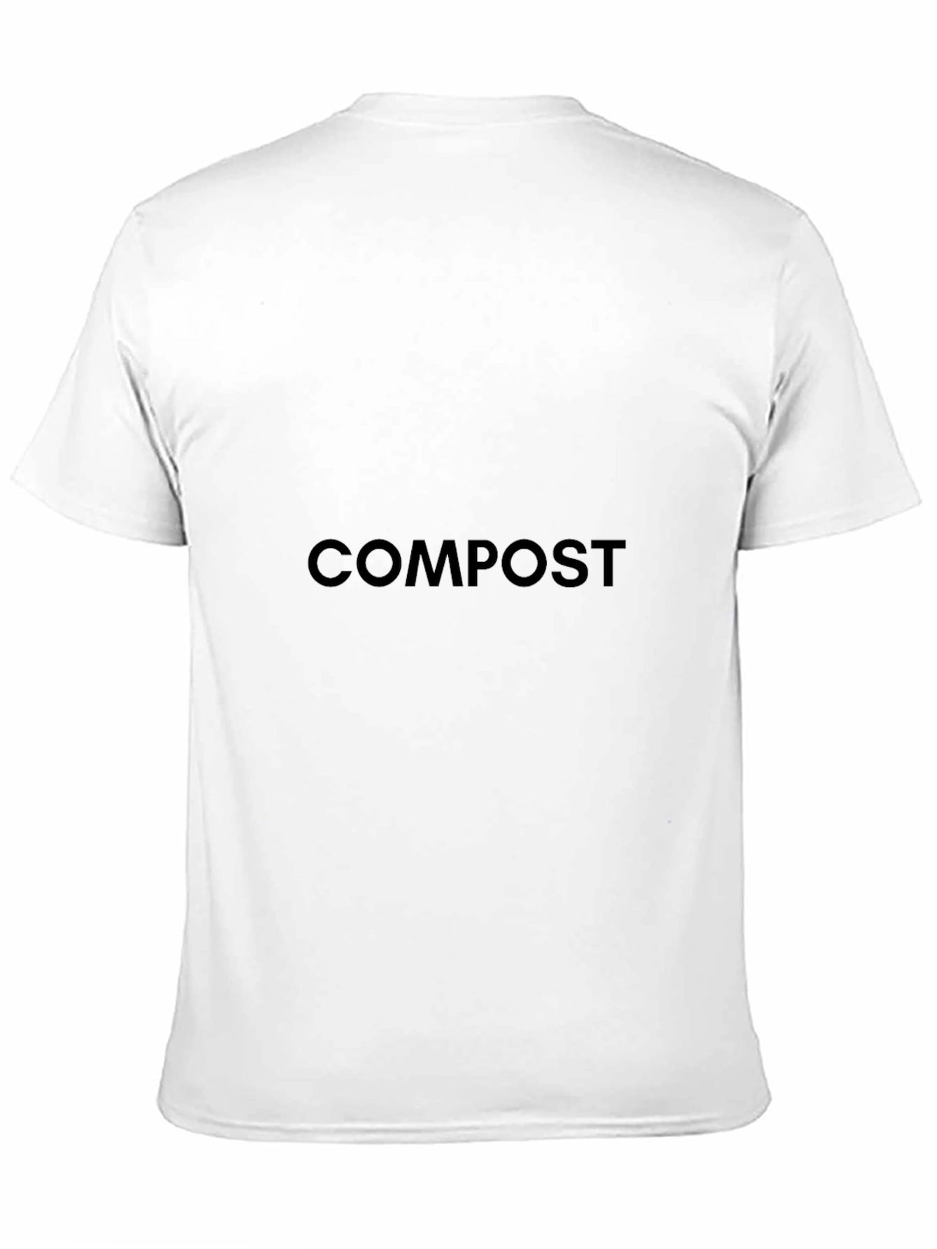Compost Crew T-Shirt - Black Classic Fit