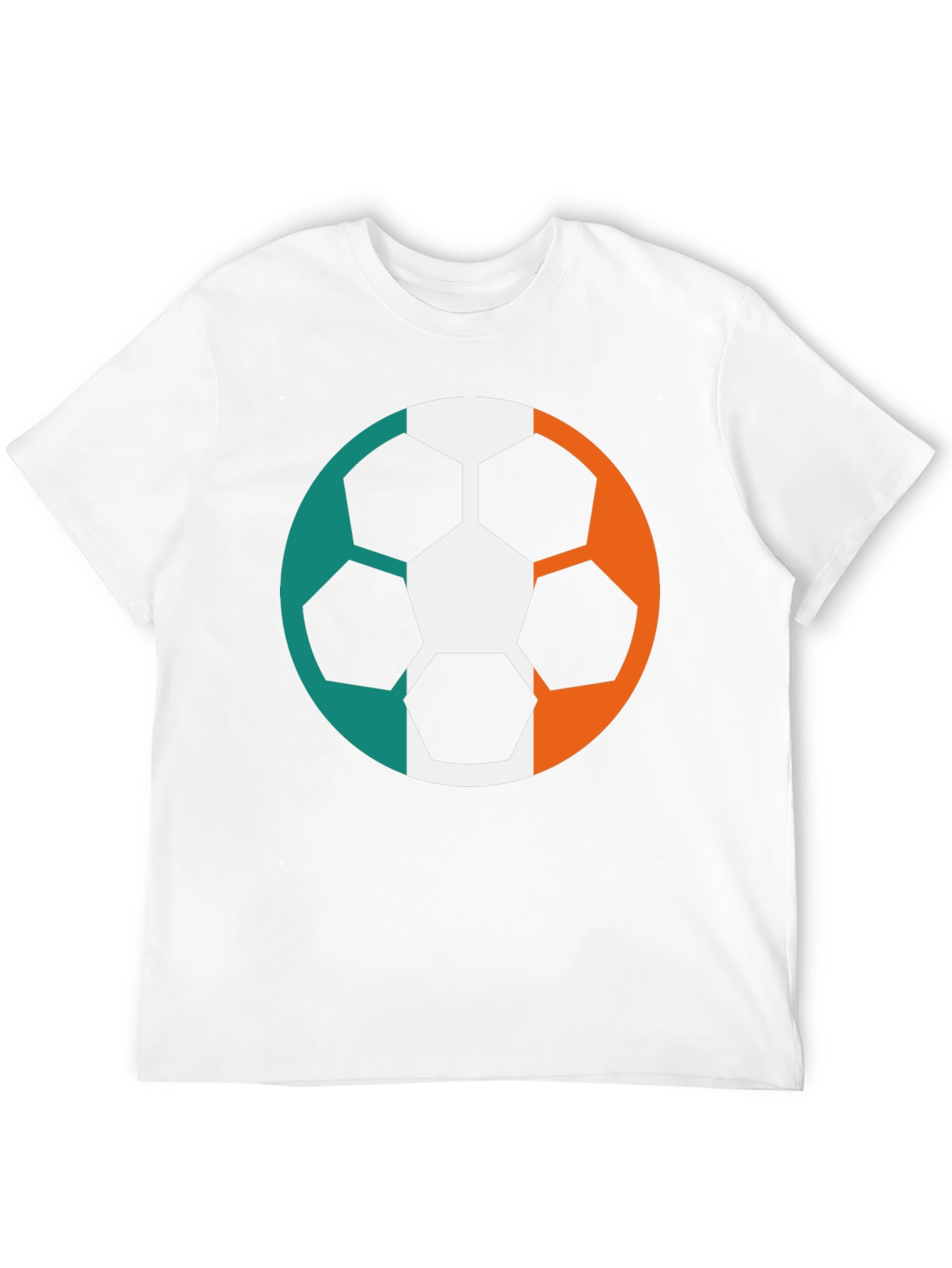 Ireland Flag Soccer Ball T-Shirt - Irish Pride Tee