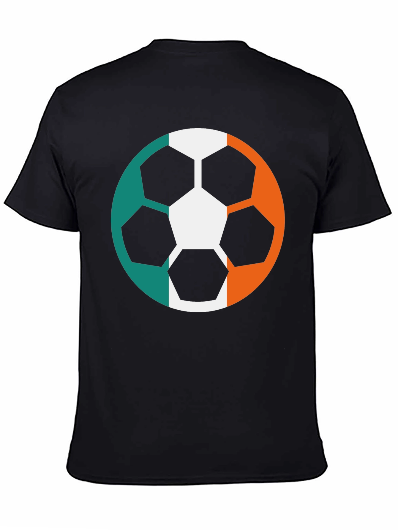 Ireland Flag Soccer Ball T-Shirt - Irish Pride Tee