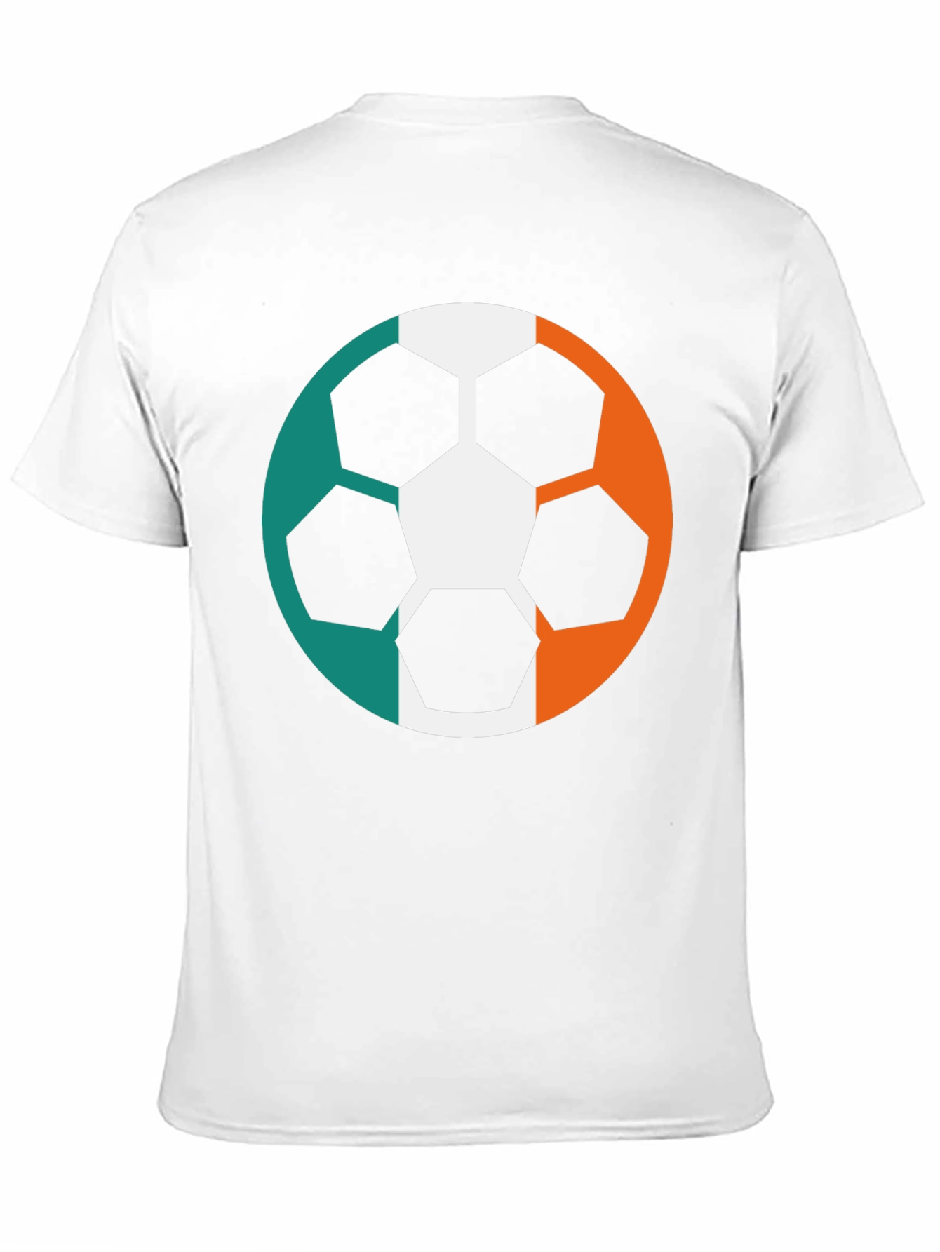 Ireland Flag Soccer Ball T-Shirt - Irish Pride Tee