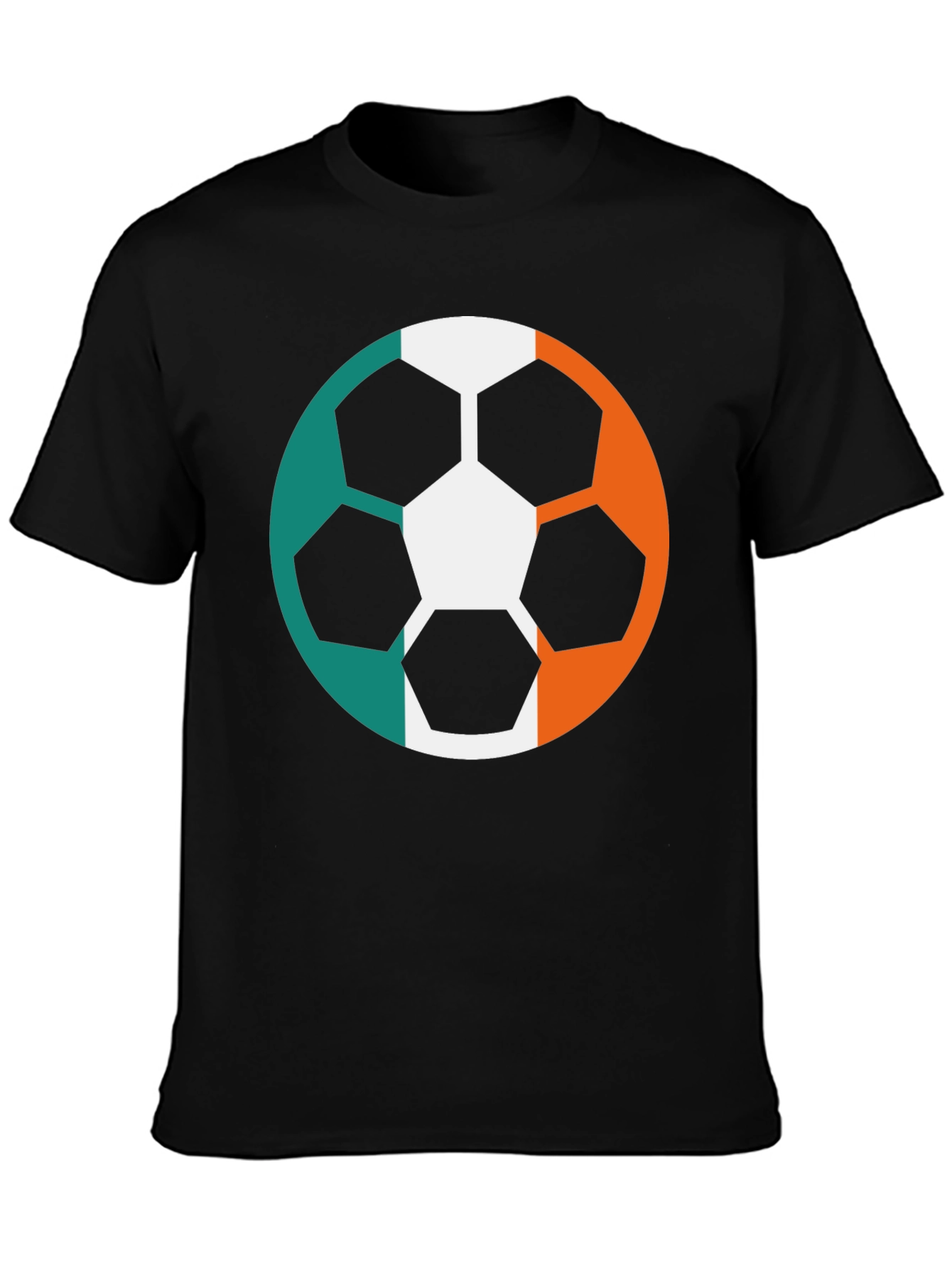 Ireland Flag Soccer Ball T-Shirt - Irish Pride Tee