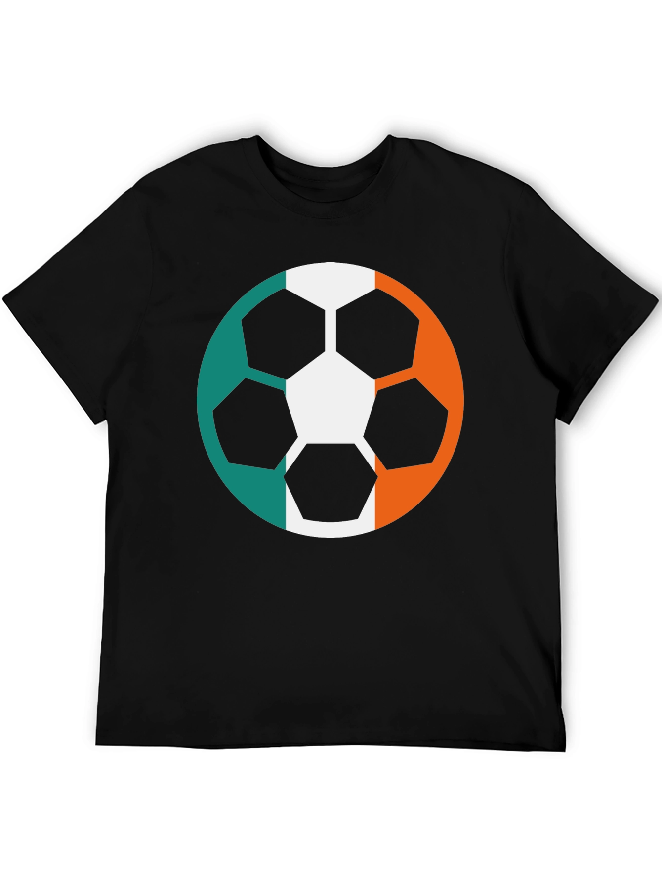 Ireland Flag Soccer Ball T-Shirt - Irish Pride Tee