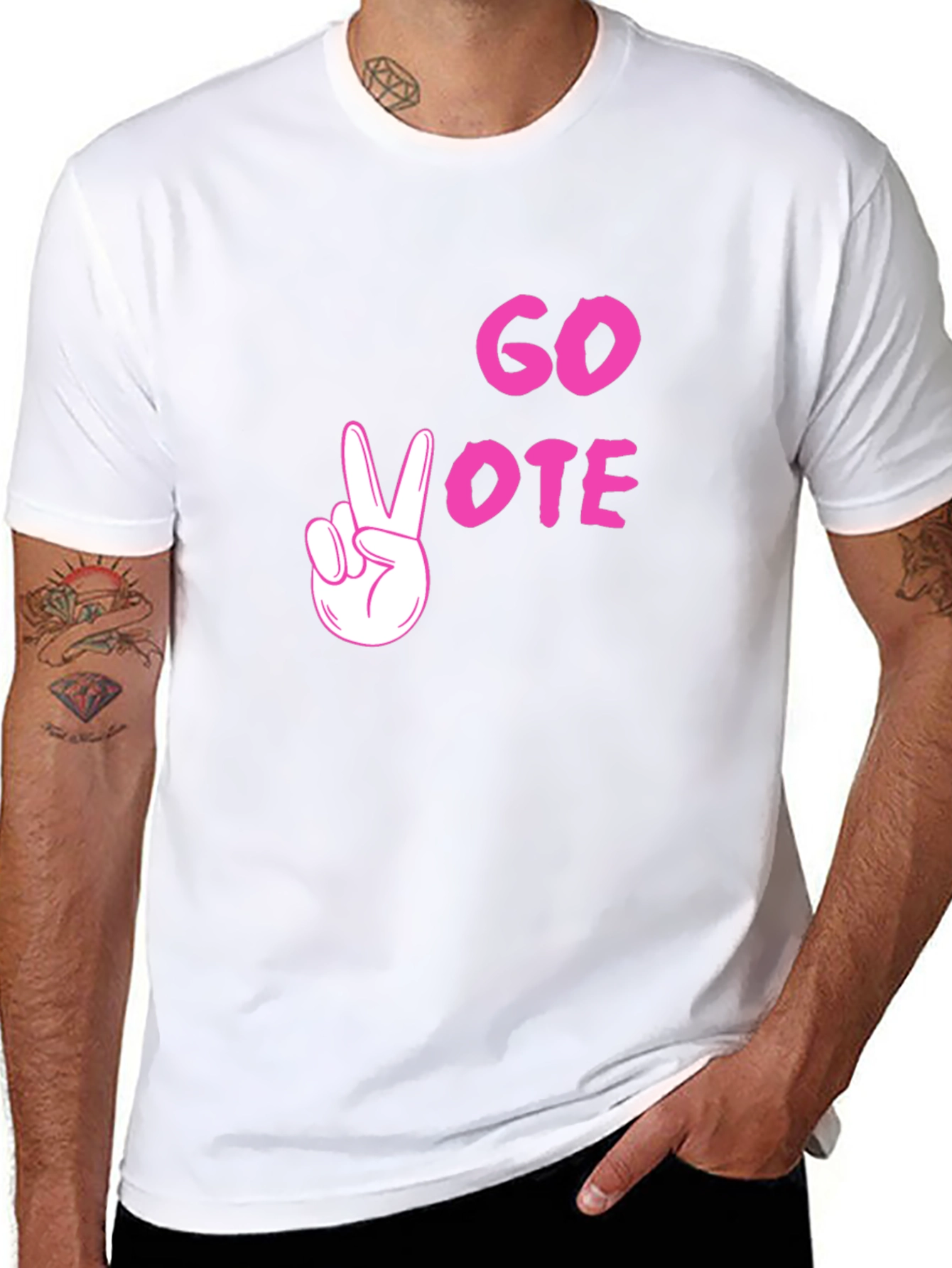Go Vote T-Shirt - Political Awareness Tee