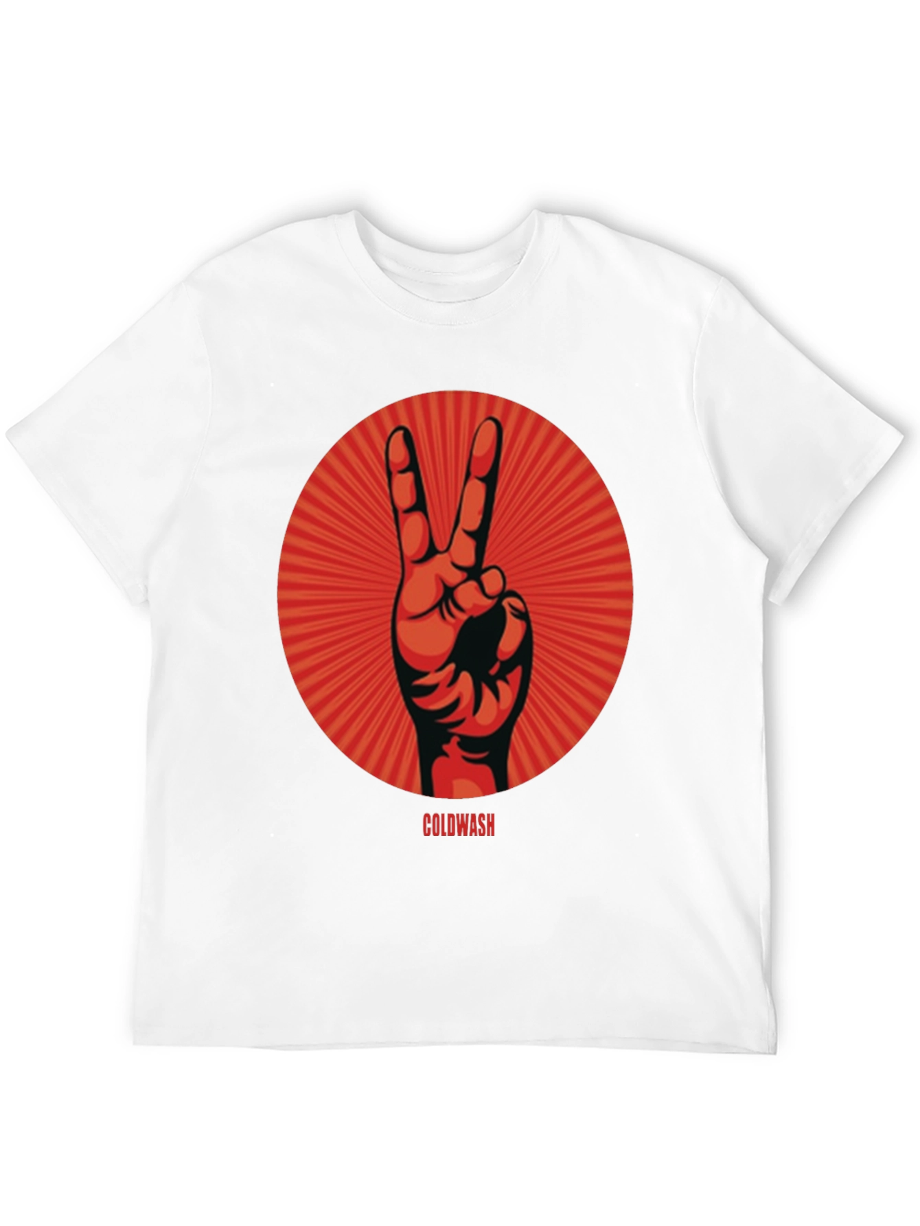 Peace Sign Graphic Tee - Coldwash