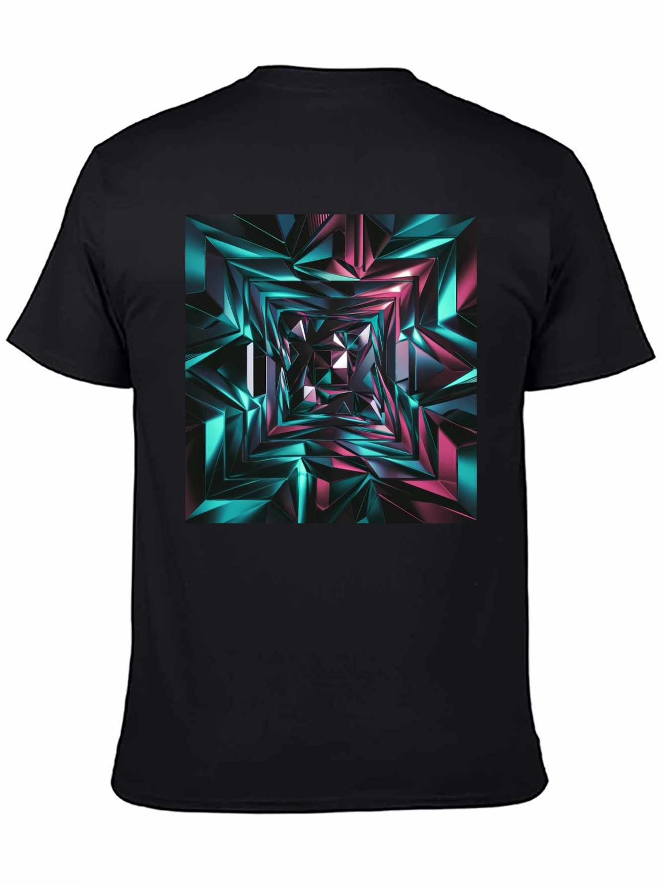Abstract Geometric T-Shirt - Modern Design