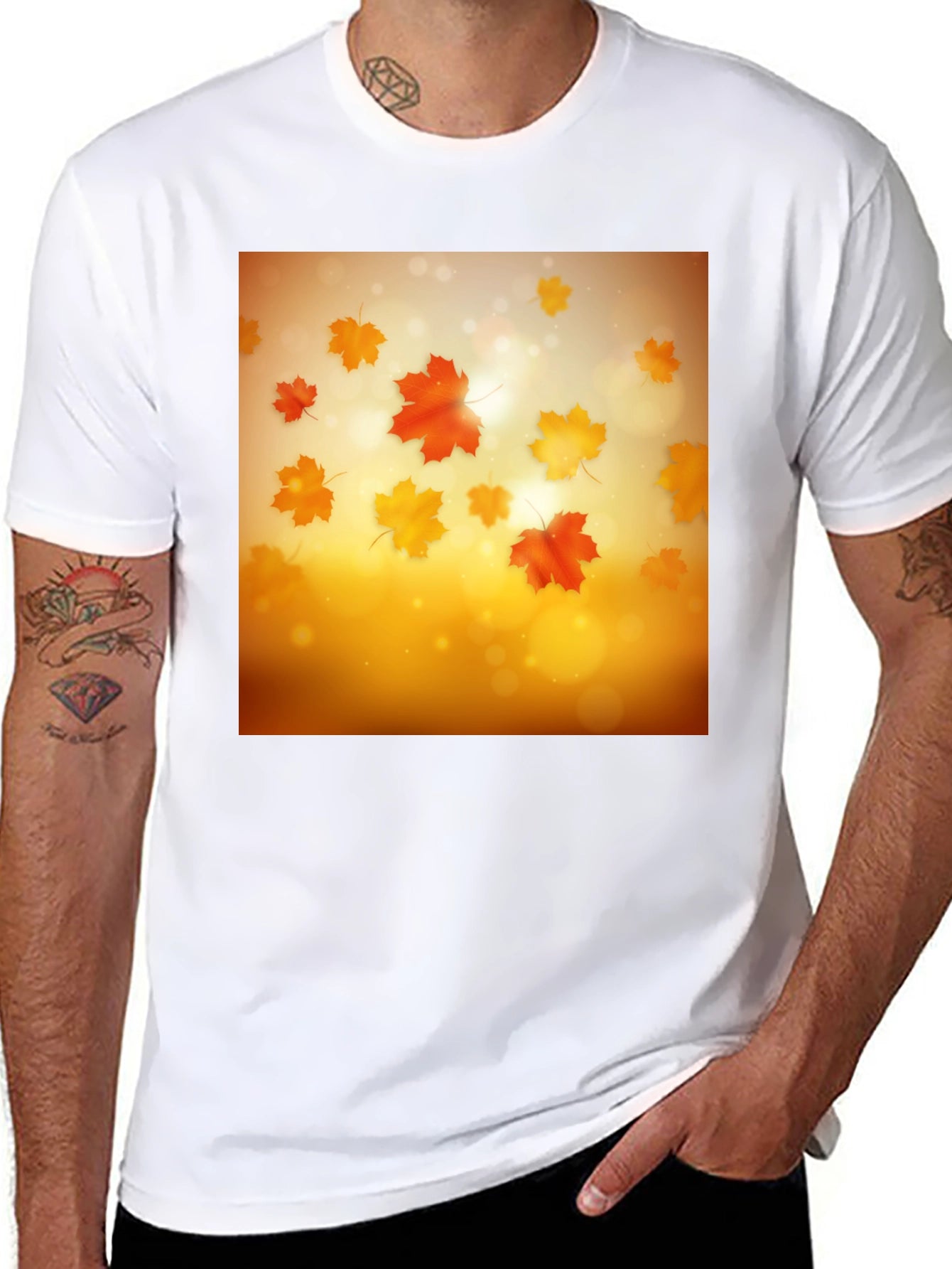 Autumn Leaves T-Shirt - Seasonal Style