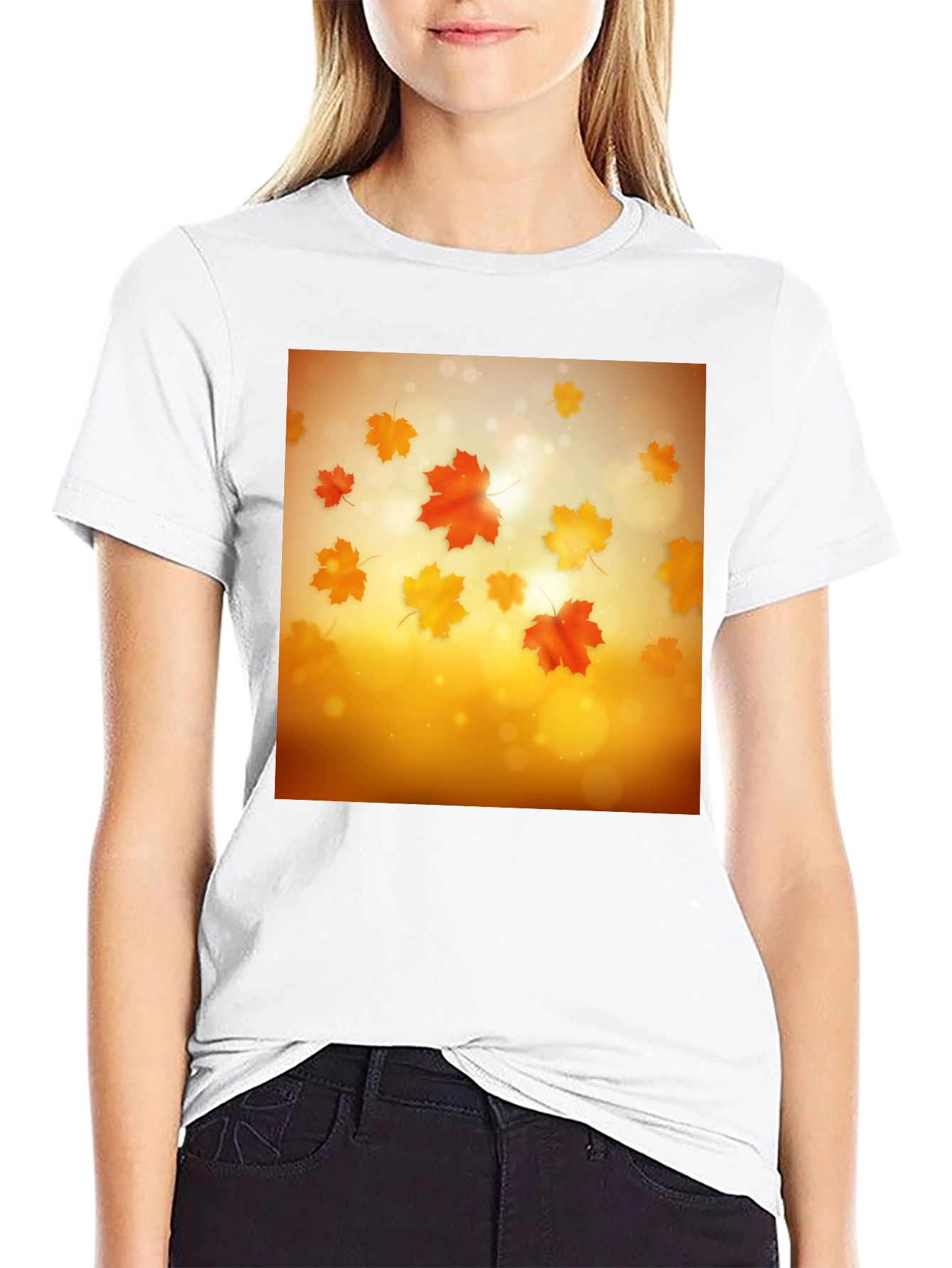 Autumn Leaves T-Shirt - Seasonal Style