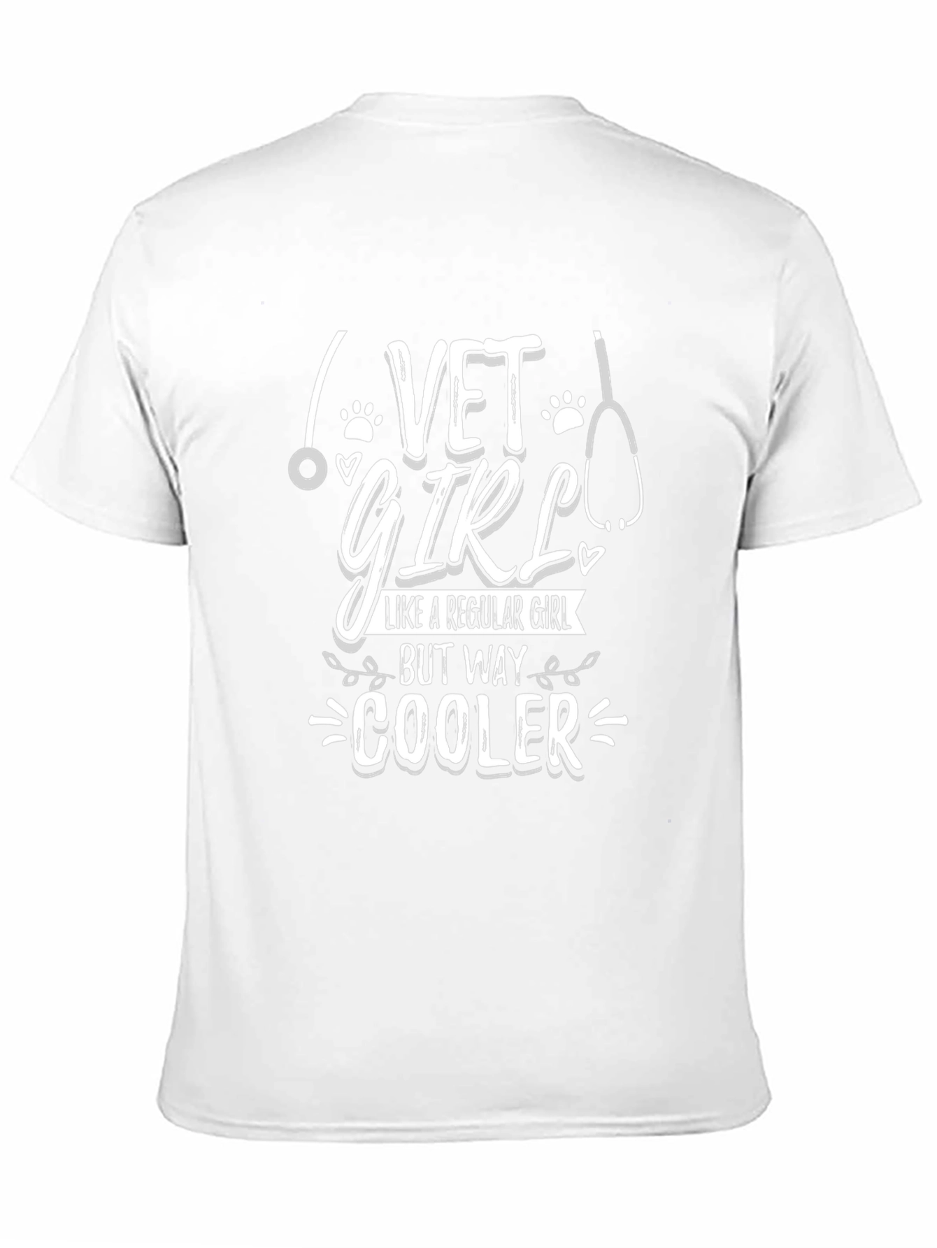 Vet Girl T-Shirt: Cooler Than Regular Girls
