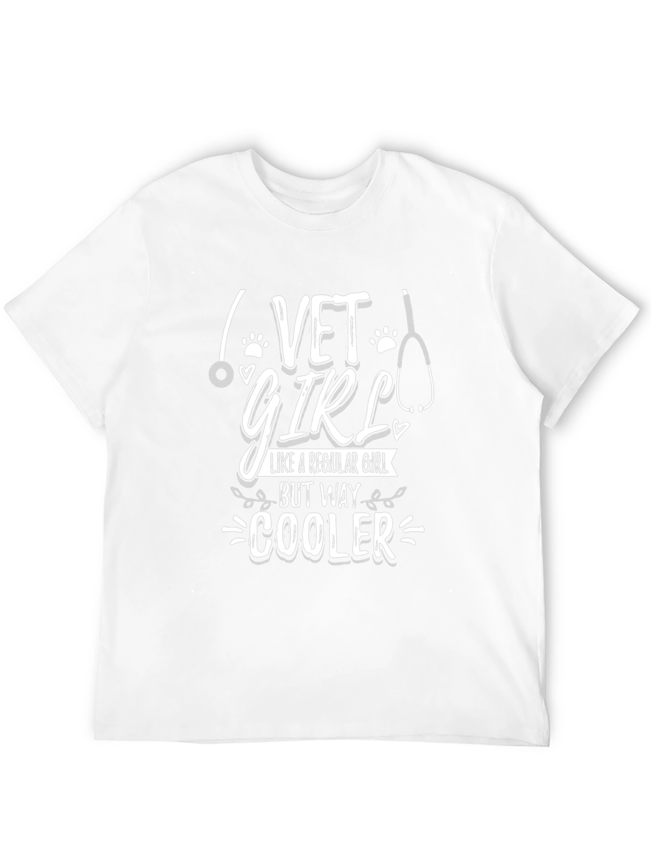 Vet Girl T-Shirt: Cooler Than Regular Girls