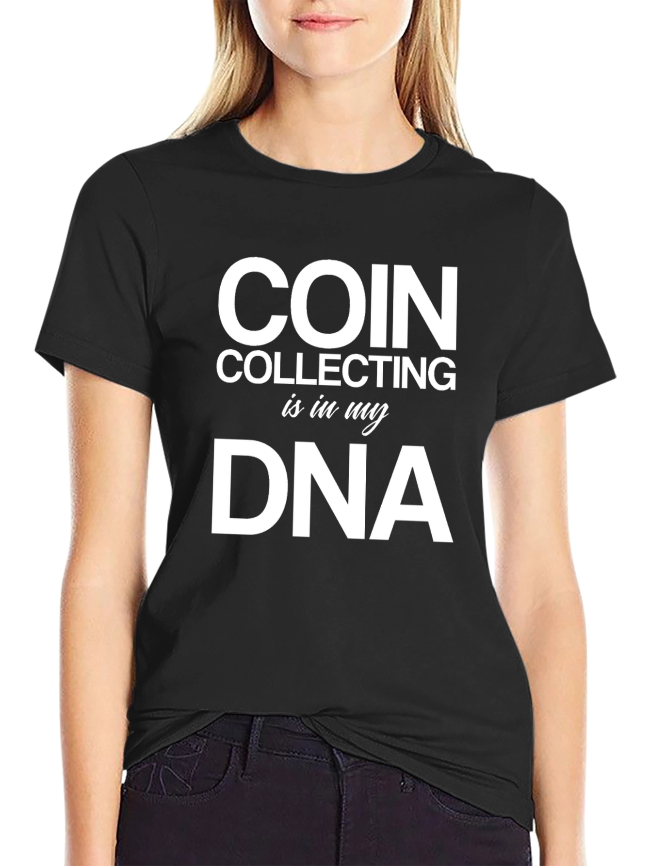 Coin Collecting DNA Graphic T-Shirt