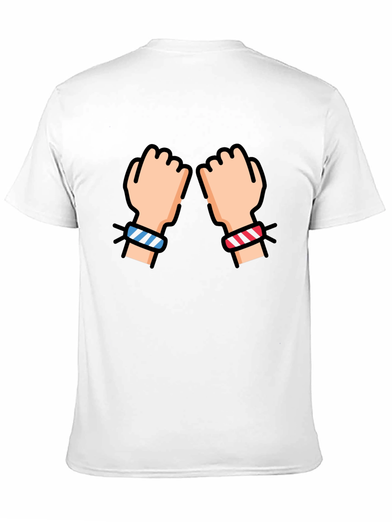 Fist Bump Black T-Shirt