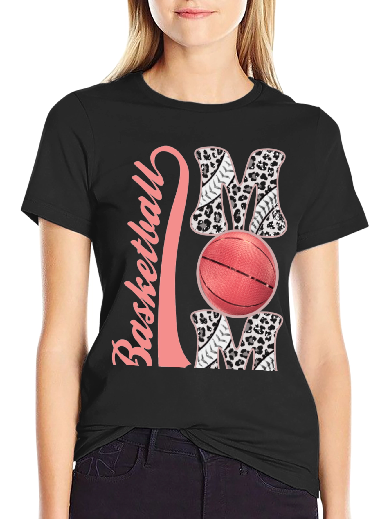 Basketball Mom Graphic Tee